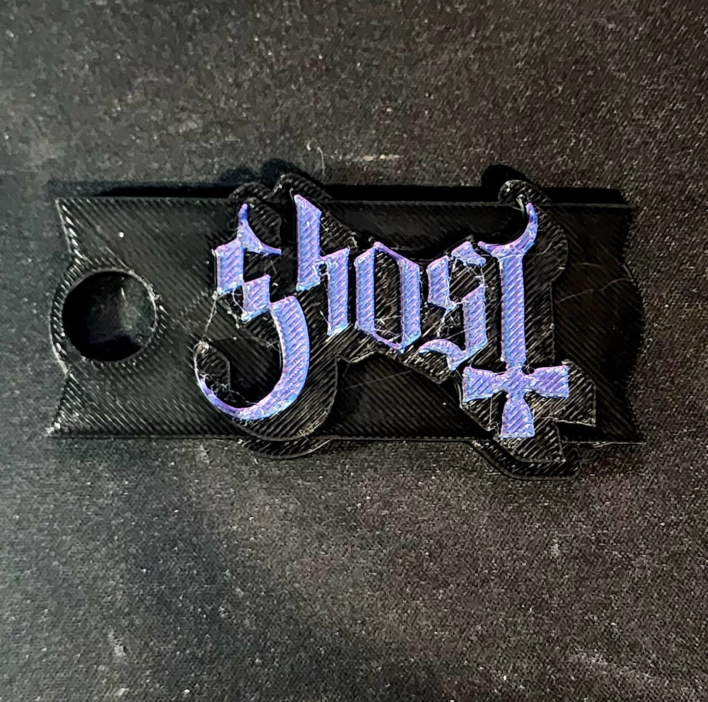 Ghost Band Logo 40oz Stanley Topper 3D Printed 10mm Straw