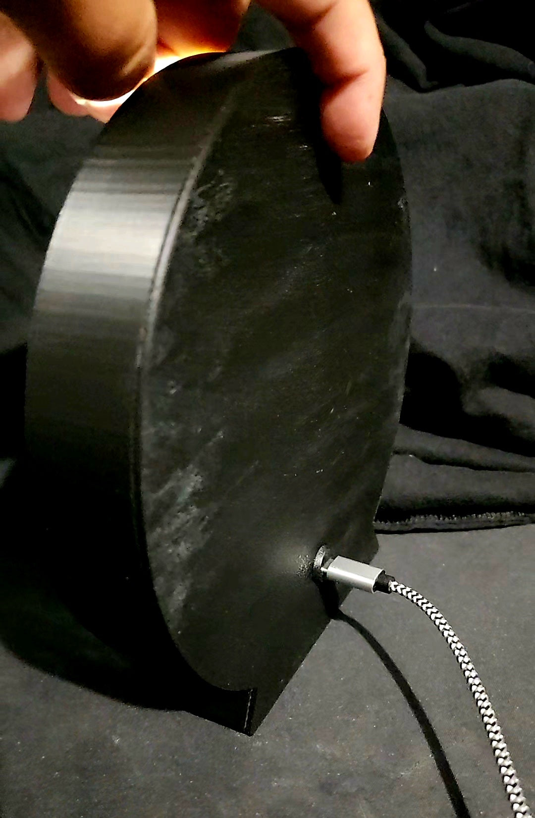 Band Symbol Light Box 3D Printed Runes Metal Industrial HipHop