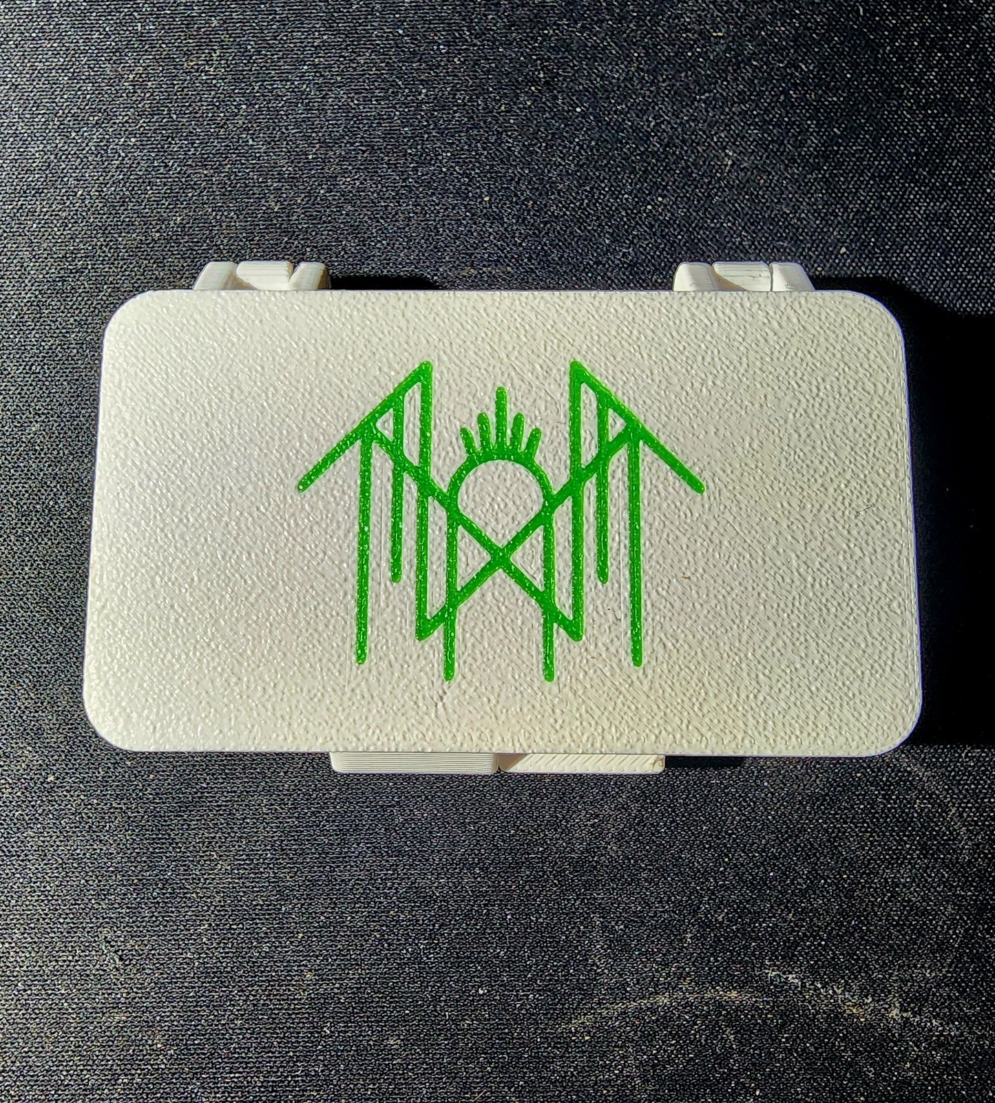 Band Symbol 3D Printed Pill Box Container Heavy Metal Hip Hop Industrial Music