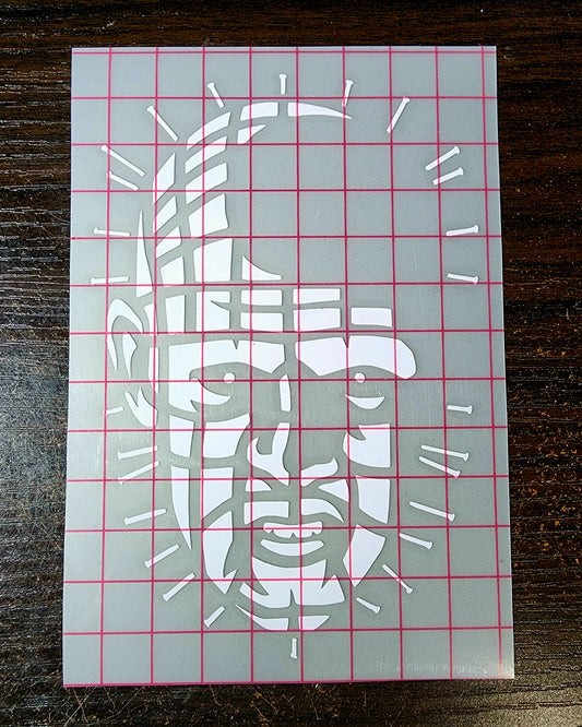 Pinhead Vinyl Window Decal Hellraiser Hellbound I Am Pain Doug Bradley