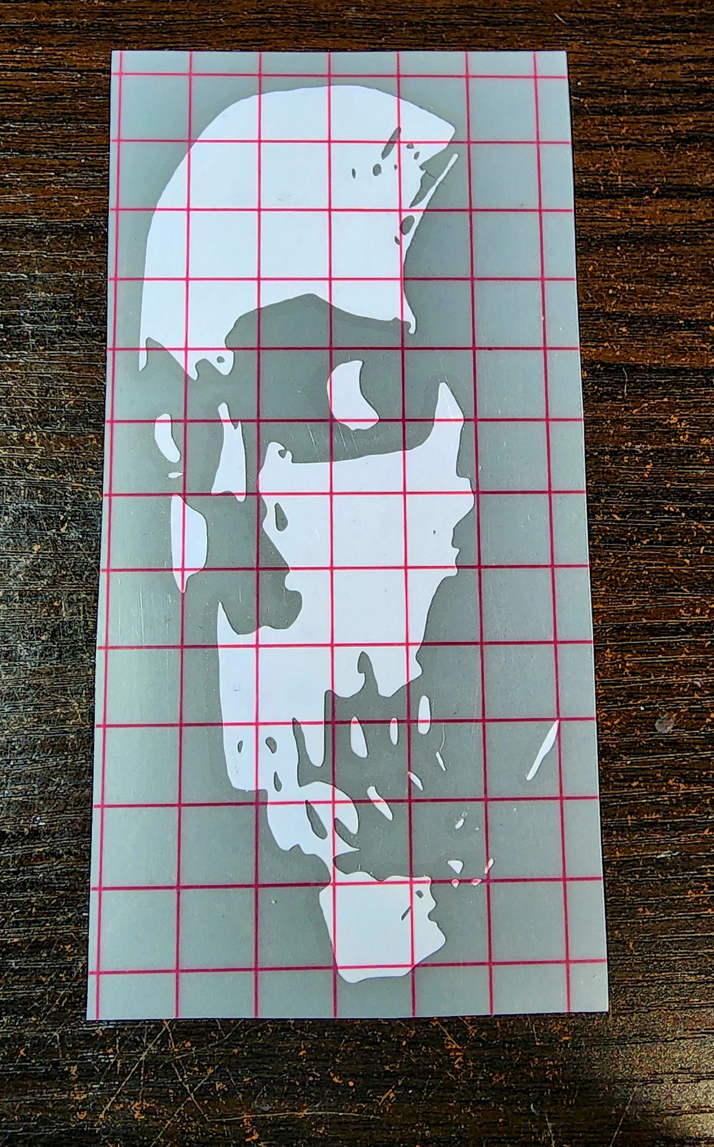 Evil Dead 2 Skull Vinyl Window Decal Ash Classic Horror Comedy