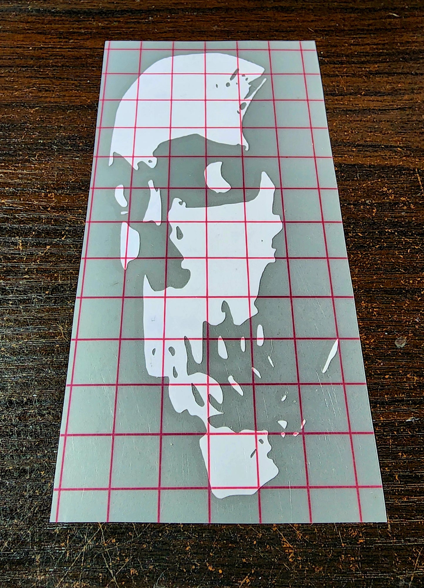 Evil Dead 2 Skull Vinyl Window Decal Ash Classic Horror Comedy