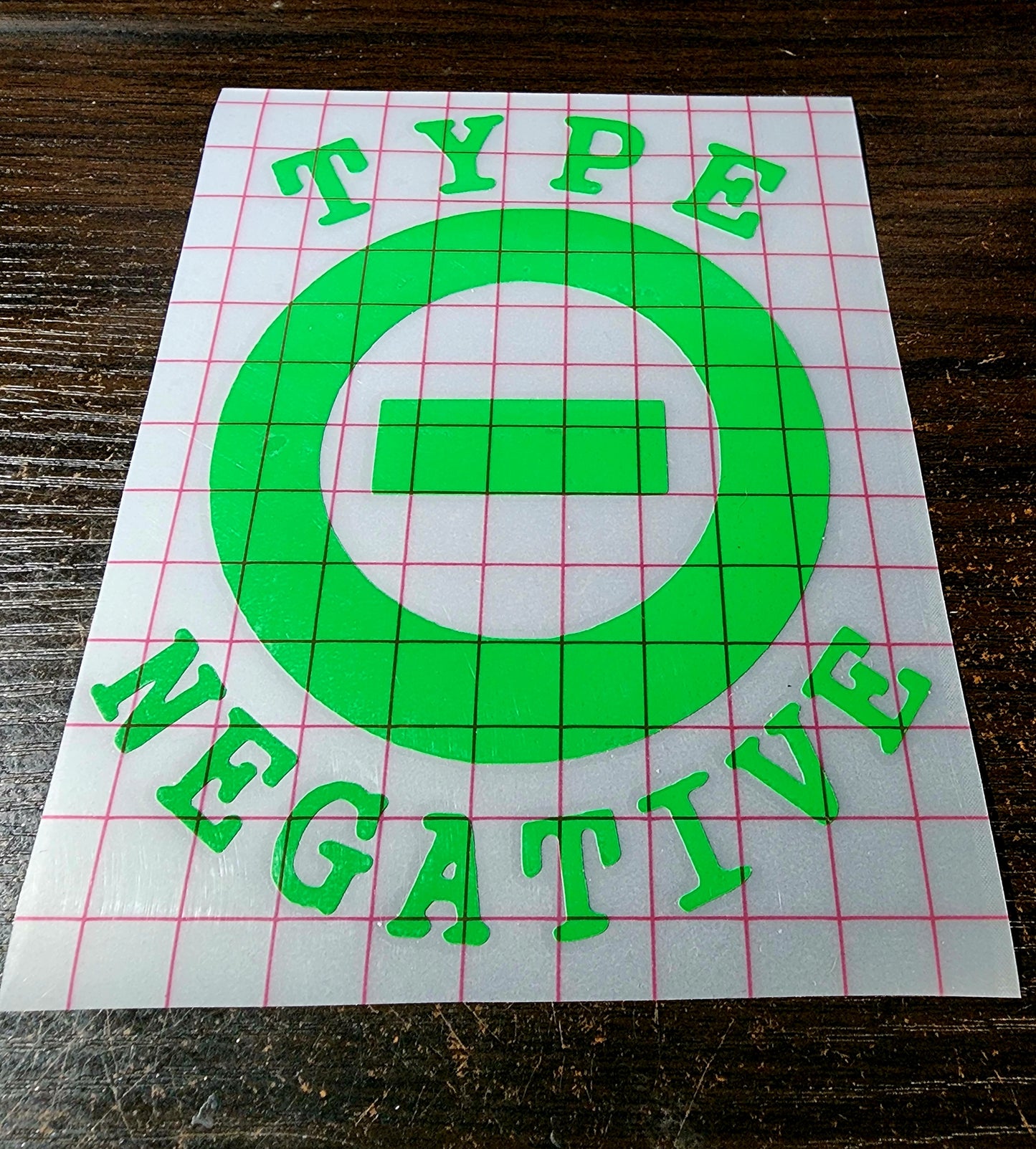 Type O Negative Vinyl Decal Peter Steele Window Decal Goth Metal Punk