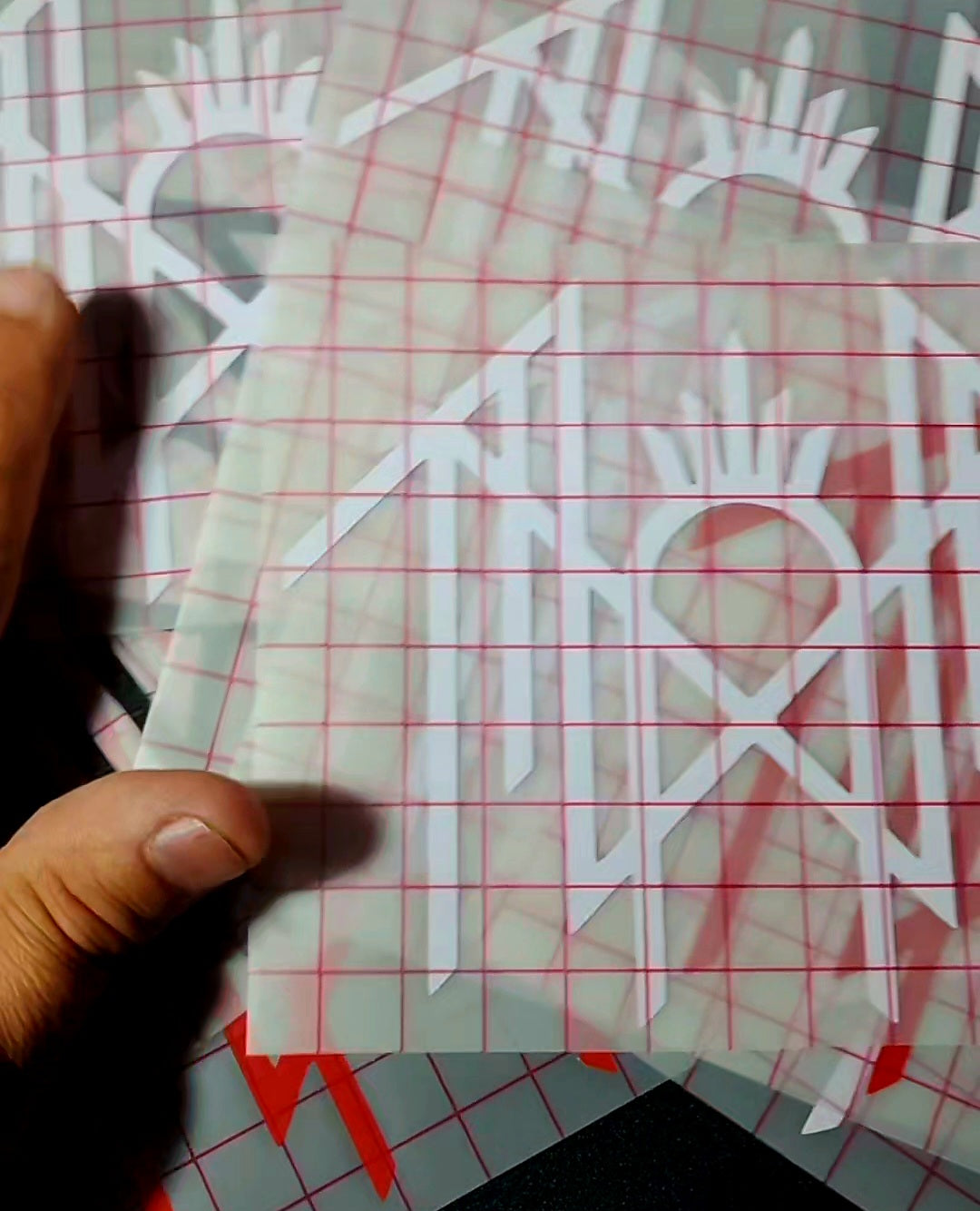 Band Symbol Vinyl Window Decal Metal Band Hardrock Industrial Hip Hop