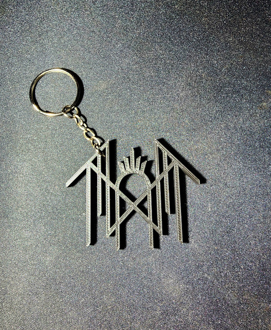 Sleep Token Band Symbol 3D Printed Keychain