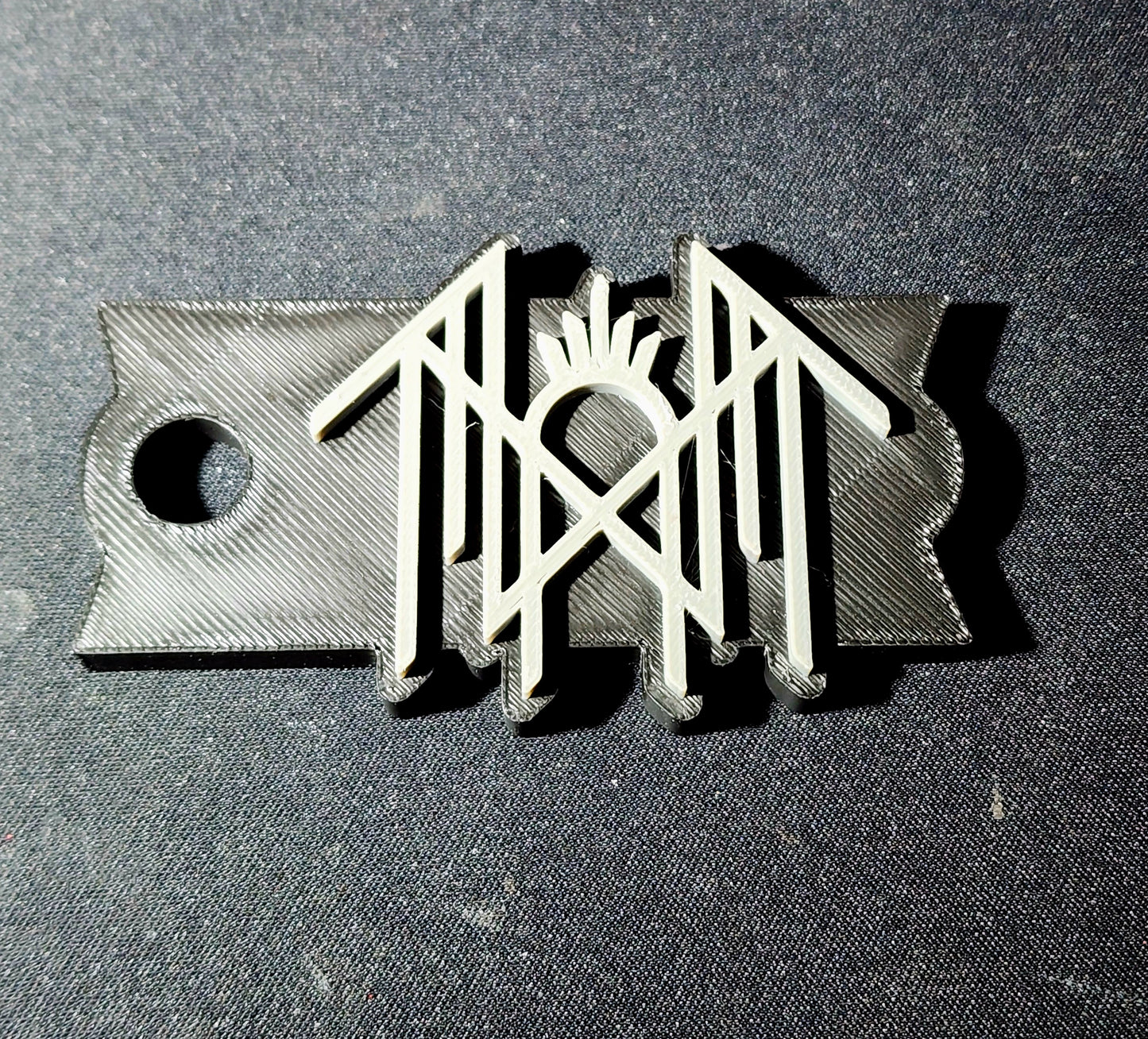 Band Symbol Logo 40oz Stanley Topper 3D Printed 10mm Straw Metal Hip Hop Industrial Music