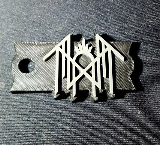 Band Symbol Logo 40oz Stanley Topper 3D Printed 10mm Straw Metal Hip Hop Industrial Music