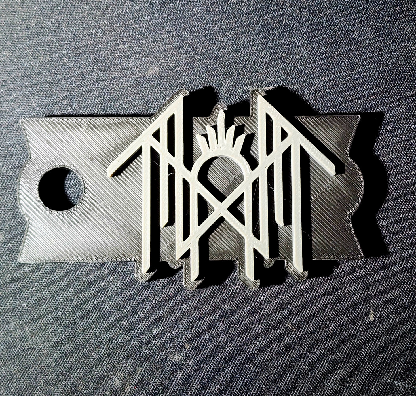 Band Symbol Logo 40oz Stanley Topper 3D Printed 10mm Straw Metal Hip Hop Industrial Music