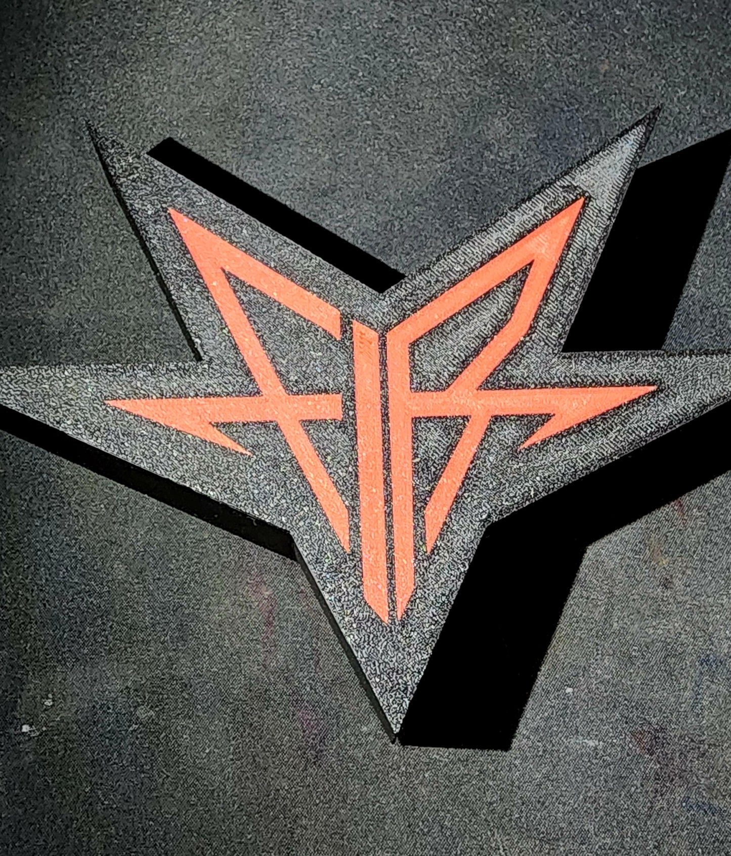 Band Symbol Light Box 3D Printed Heavy Metal Emo Industrial Metalcore Desk Sign