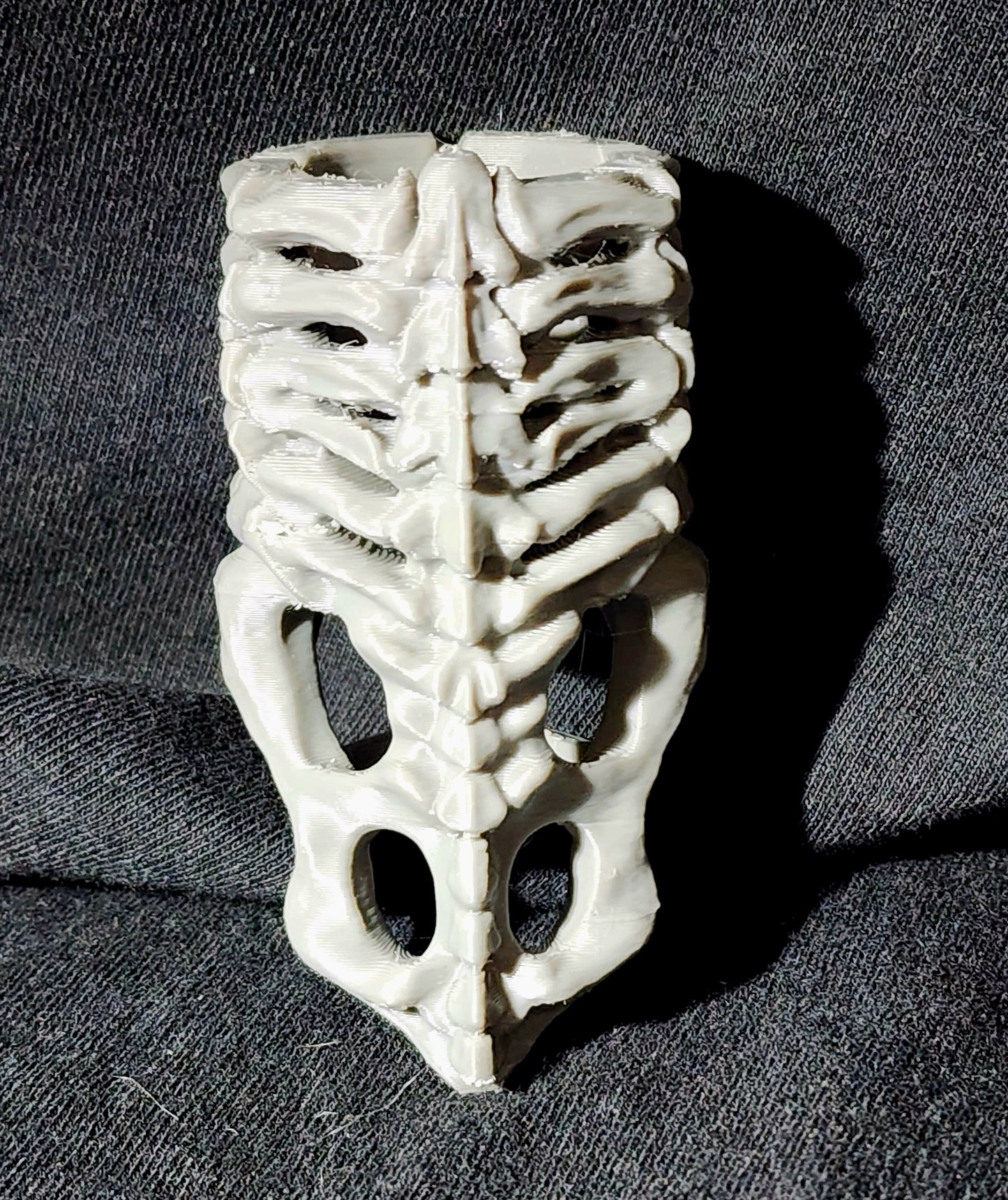 Ghost Band Papa Perpetua Skull Mask Bolo Tie 3d Printed Hard Rock Satatanized