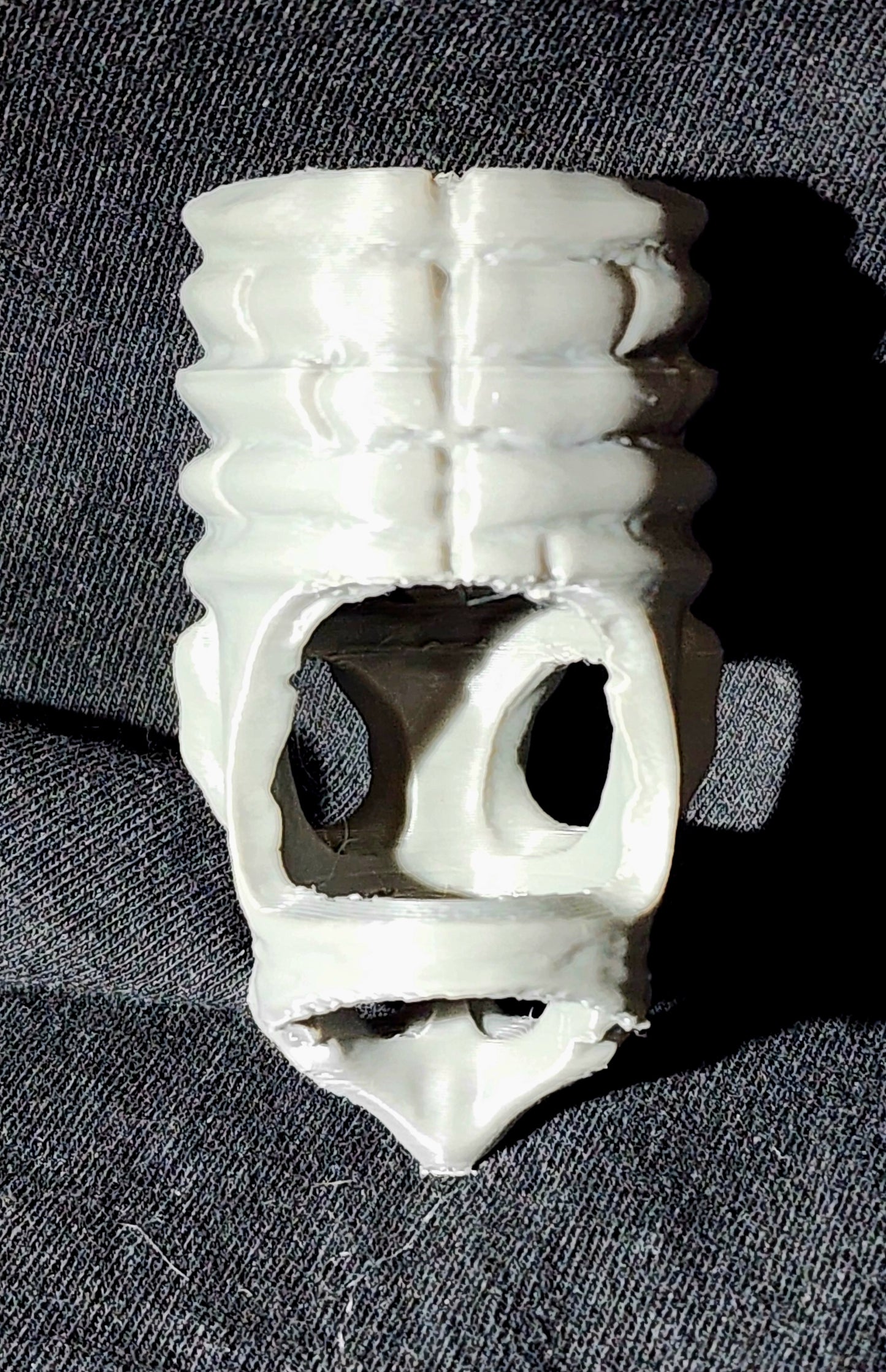 Ghost Band Papa Perpetua Skull Mask Bolo Tie 3d Printed Hard Rock Satatanized