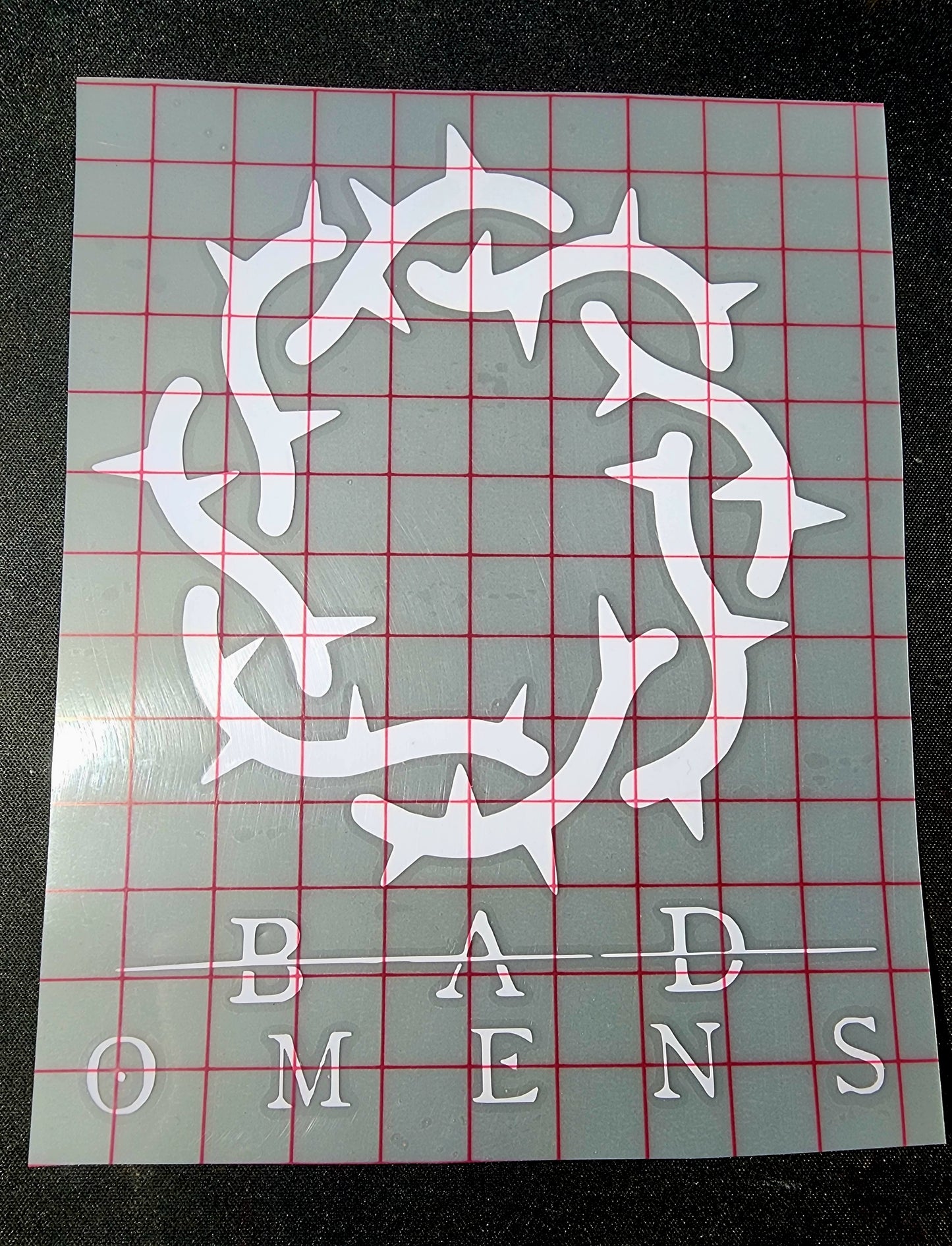 Bad Omens Logo Symbol Vinyl Decal Car Decal Window Decal Heavy Metal Hard Rock Band