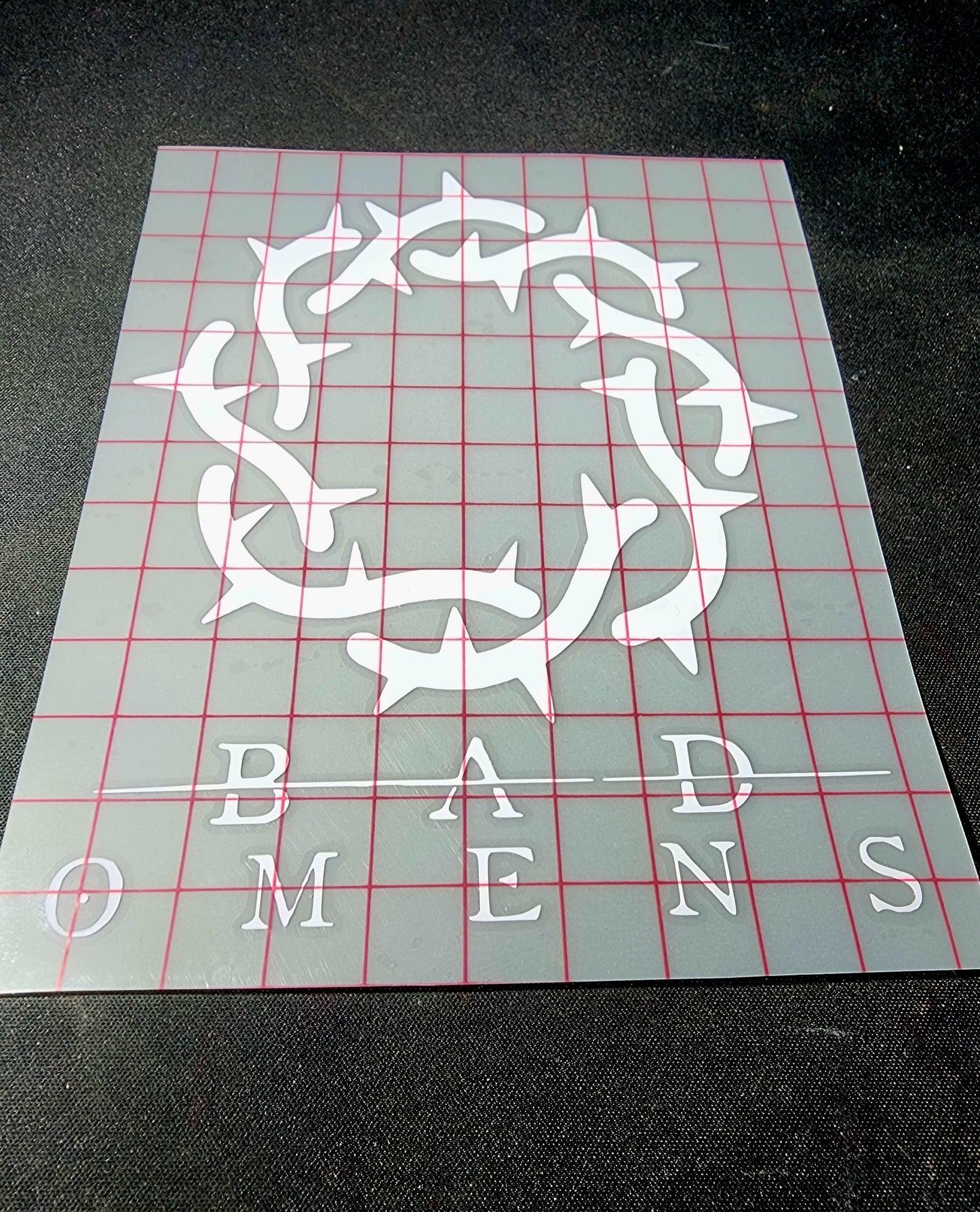 Bad Omens Logo Symbol Vinyl Decal Car Decal Window Decal Heavy Metal Hard Rock Band