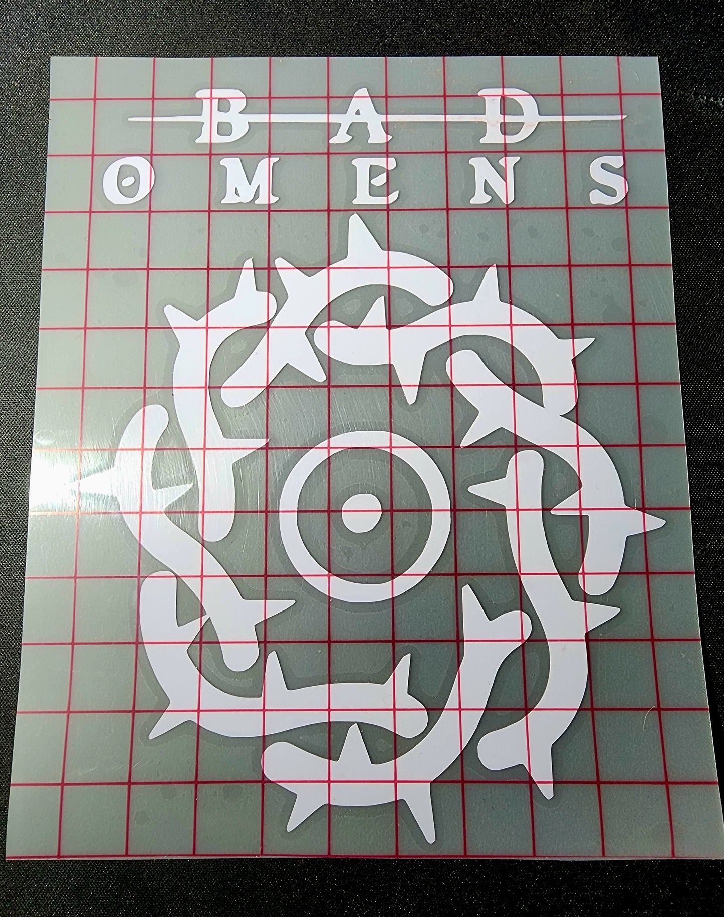 Bad Omens Logo Symbol Vinyl Decal Car Decal Window Decal Heavy Metal Hard Rock Band