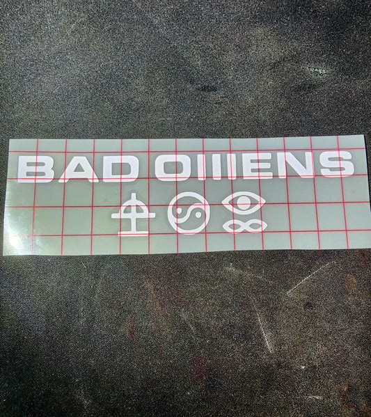 Bad Omens Vinyl Decal Car Decal Window Decal Heavy Metal Hard Rock Band