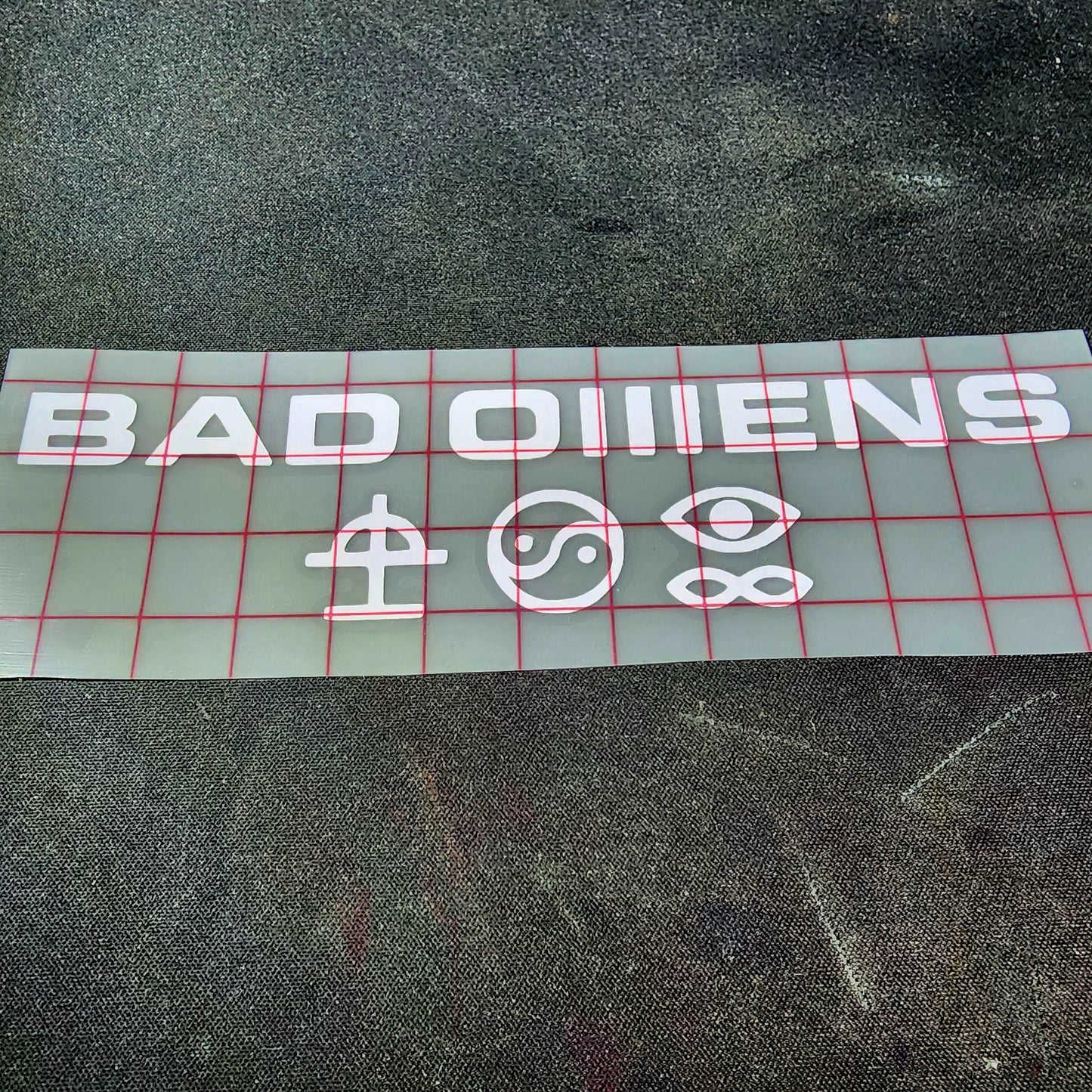 Bad Omens Vinyl Decal Car Decal Window Decal Heavy Metal Hard Rock Band
