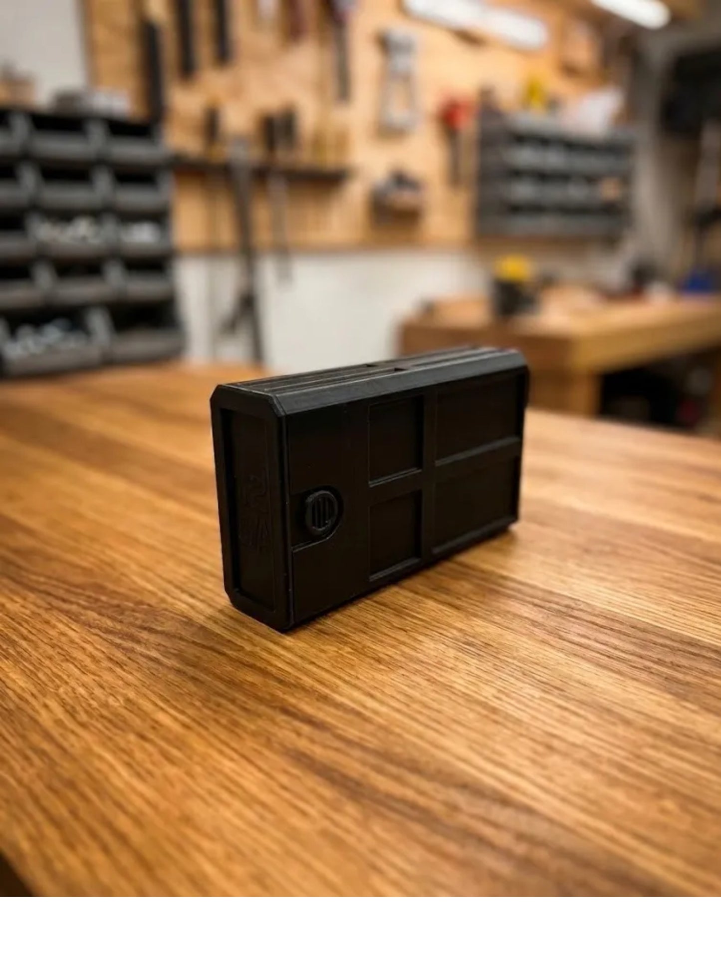 12GA 5-Round Stackable Ammo Case with Sliding Tray | 3D Printed Ammunition Storage