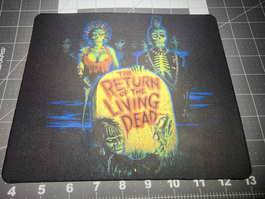 Mouse Pad Return Of The Living Dead Zombies 80's Horror Brains Punk Rock Computer Accessories