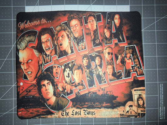 Mouse Pad The Lost Boys Santa Carla Michael David Sam Start Sax Guy Murder Capital Computer Accessories