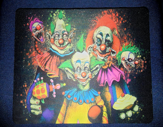 Mouse Pad Killer Clowns From Outer Space Horror Movie 80's Horror Computer Accessories
