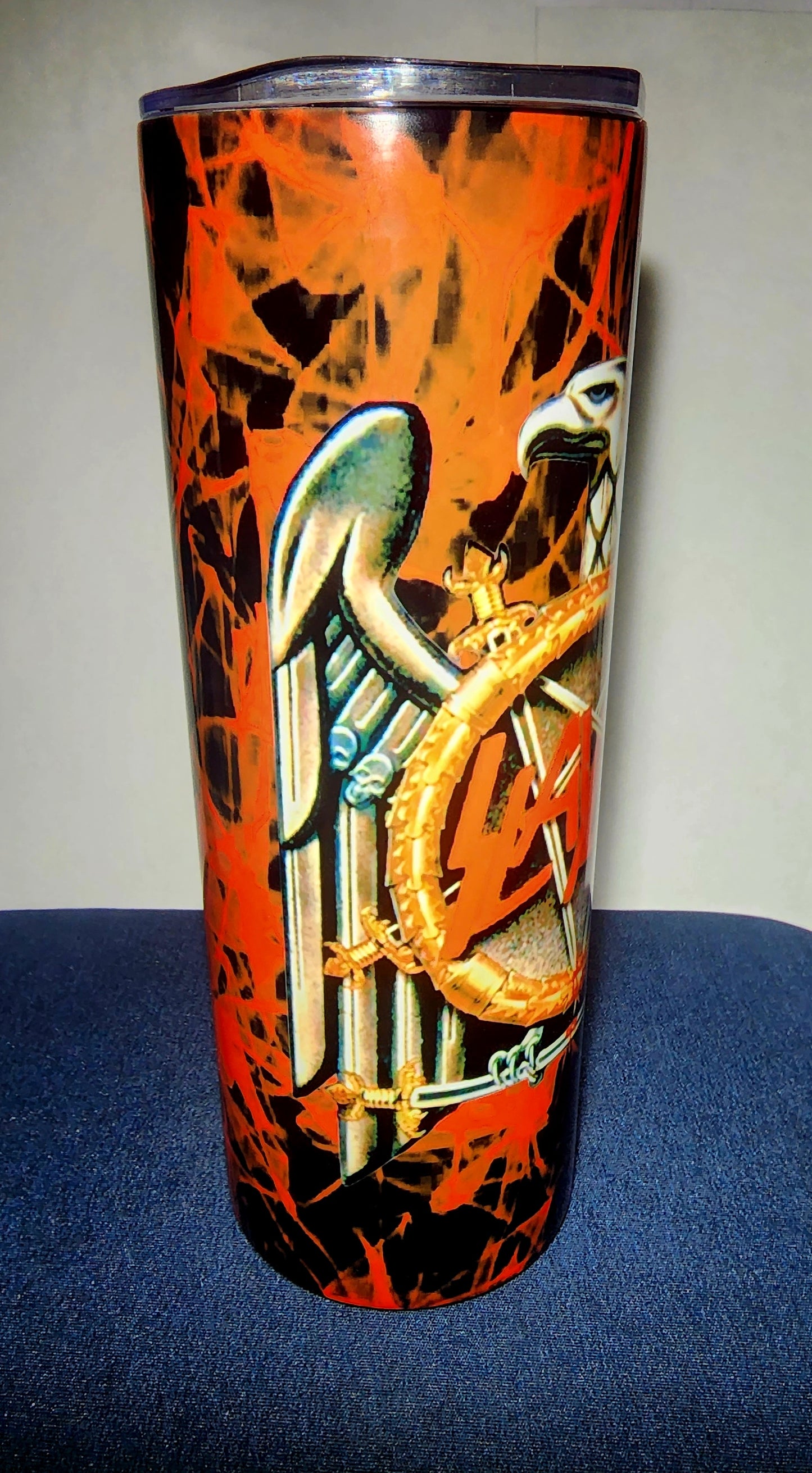 20oz Stainless Steel Tumbler Slayer Heavy Metal Thrash 80's Metal Punk Speed Metal