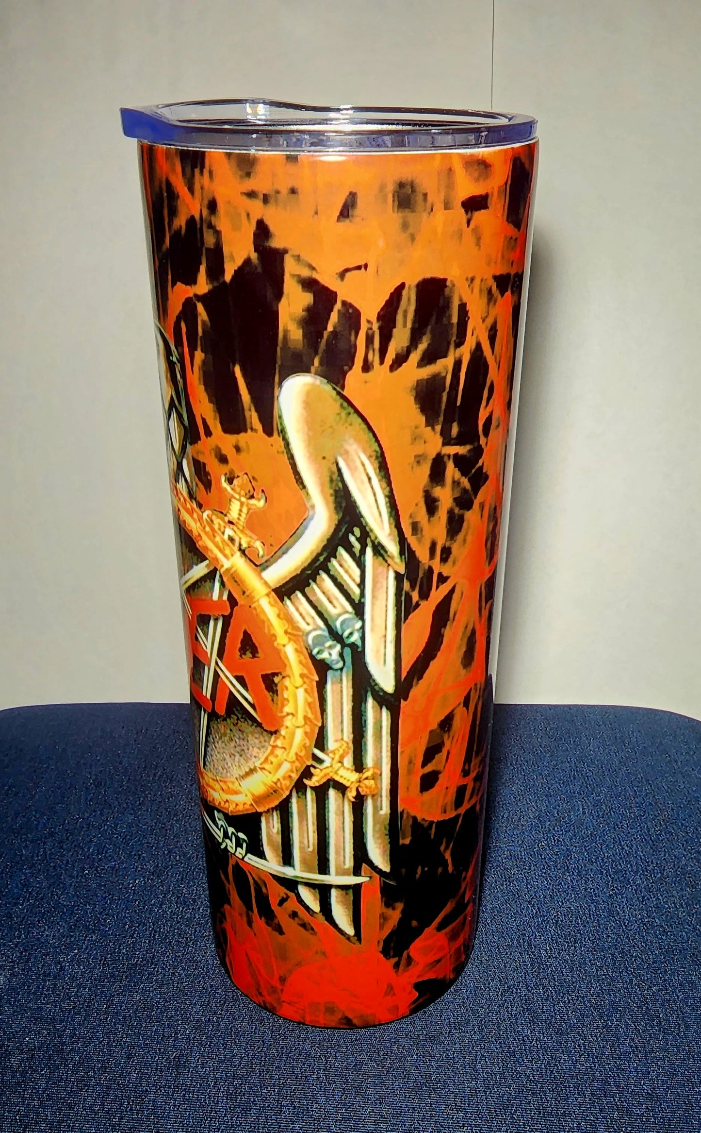 20oz Stainless Steel Tumbler Slayer Heavy Metal Thrash 80's Metal Punk Speed Metal