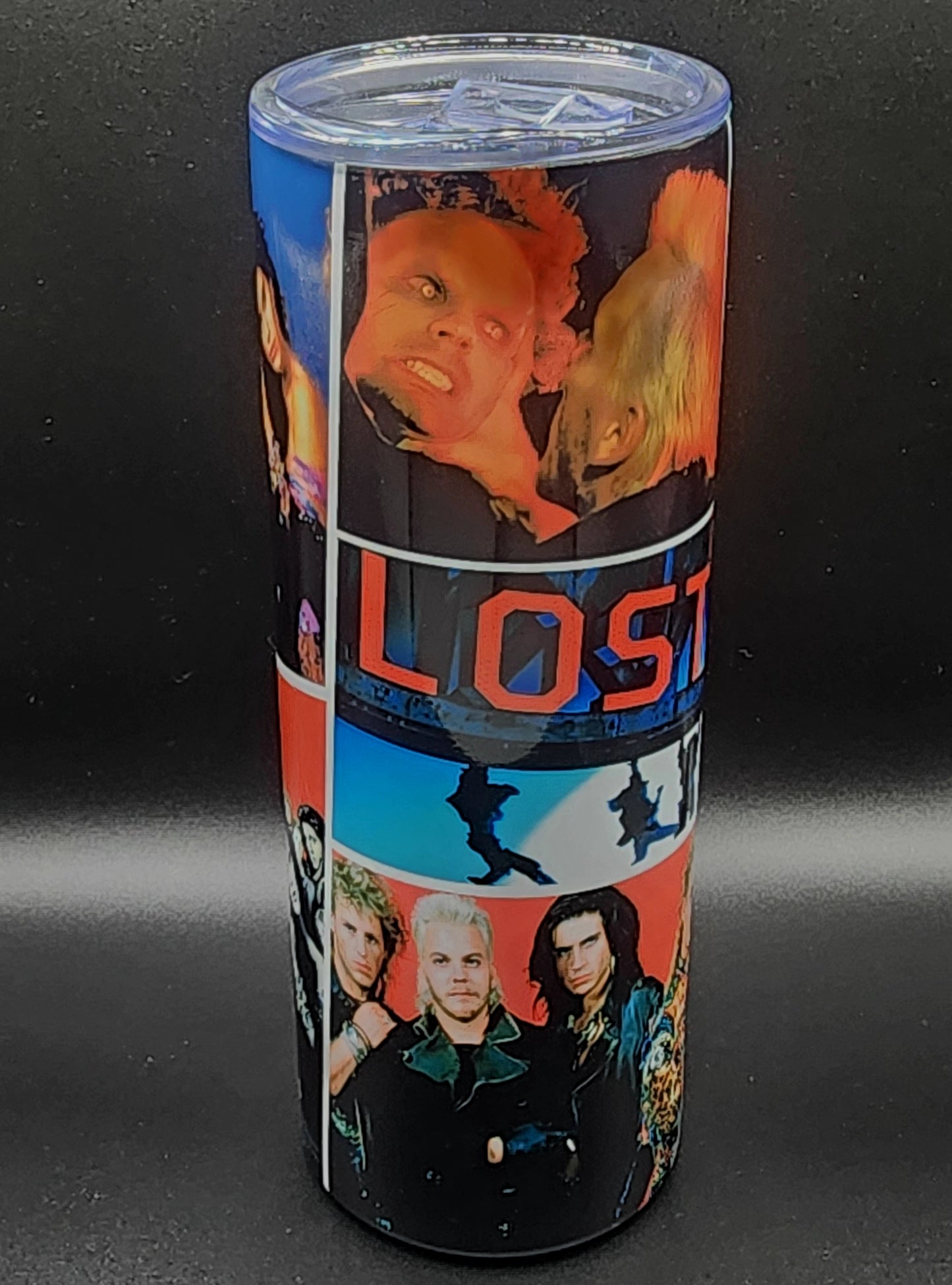 20oz Stainless Steel Tumbler The Lost Boys David Michael Sam Star 80's Horror Vampires