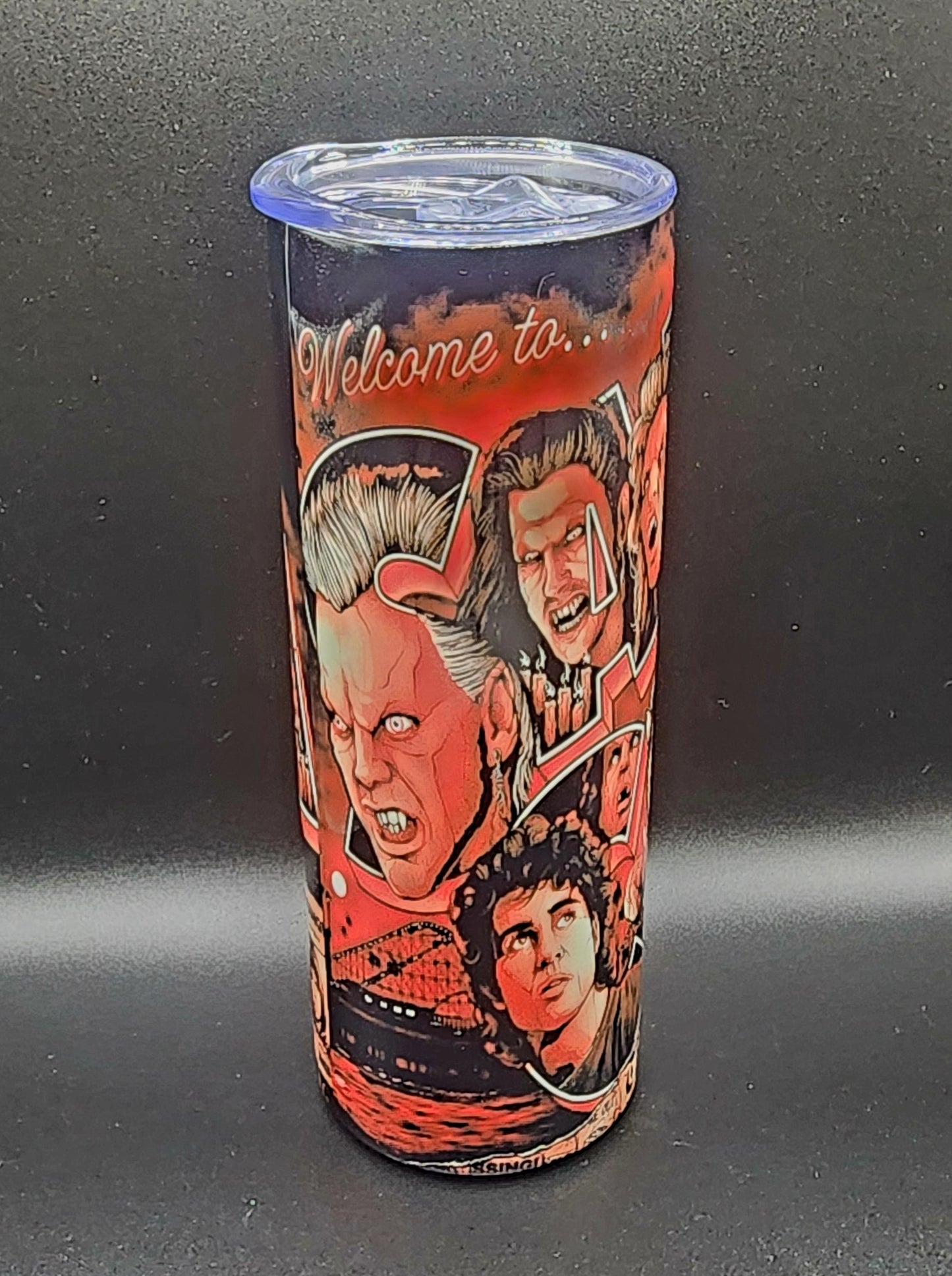 20oz Stainless Steel Tumbler The Lost Boys David Michael Sam Star 80's Horror Vampires Santa Carla Murder Capital of the World