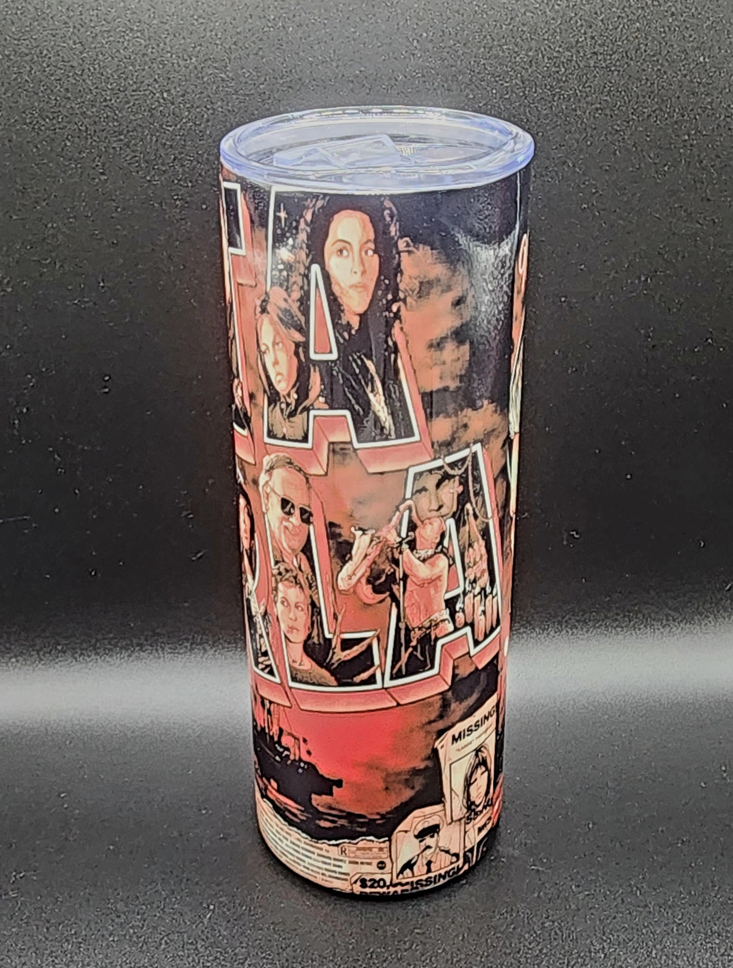 20oz Stainless Steel Tumbler The Lost Boys David Michael Sam Star 80's Horror Vampires Santa Carla Murder Capital of the World