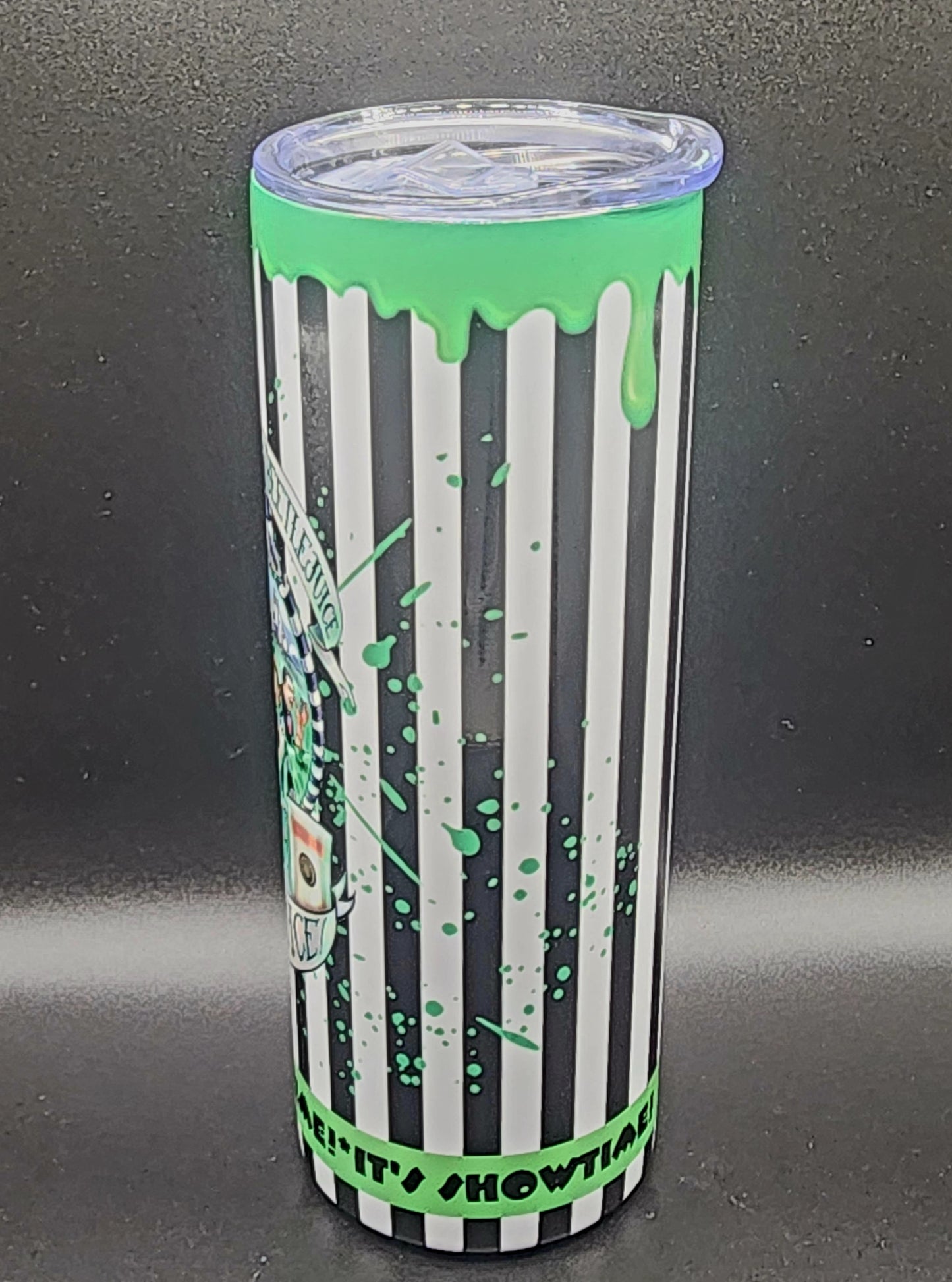 20oz Stainless Steel Tumbler, Beetlejuice, Dark Comedy, Tim burton, Stop Motion, Horror Comedy