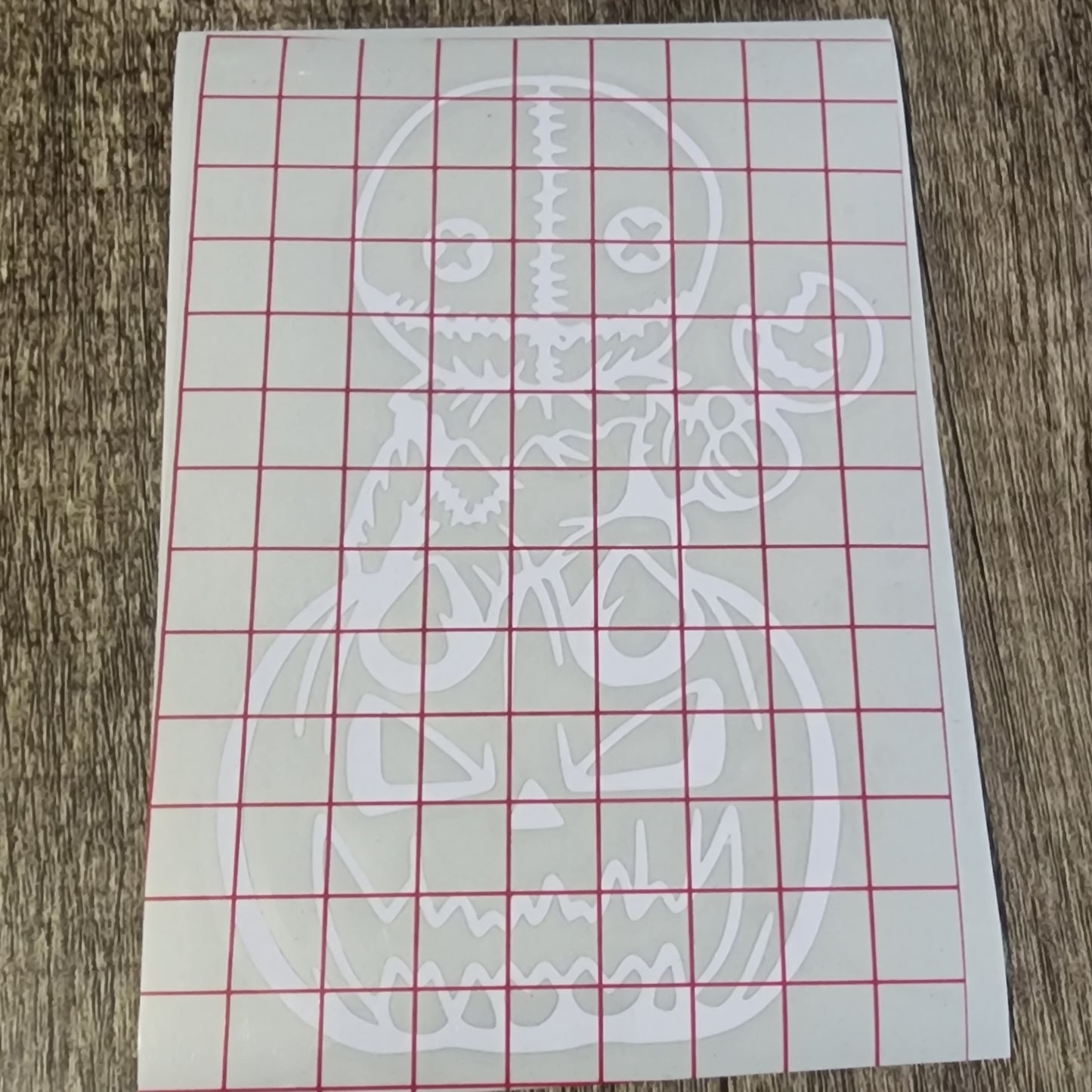 Sam Trick r Treat Vinyl Window Decal