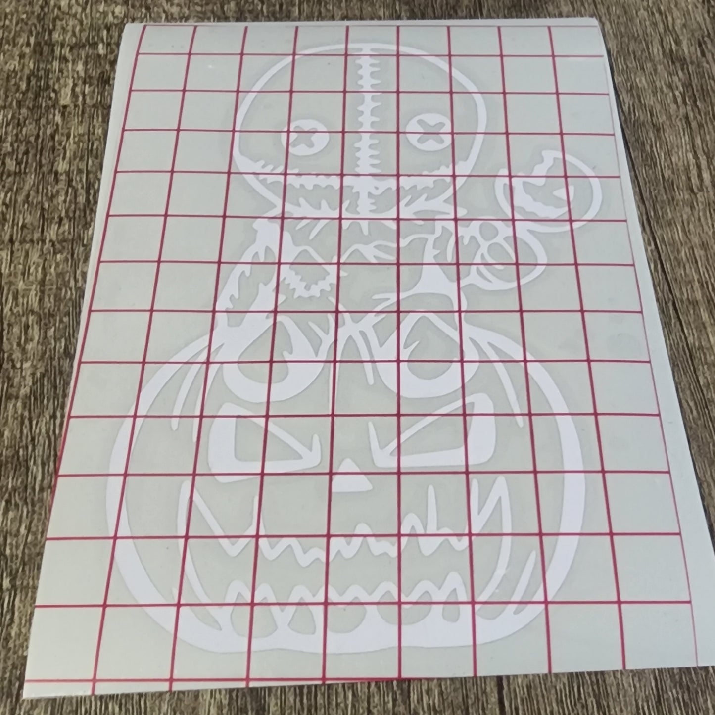 Sam Trick r Treat Vinyl Window Decal