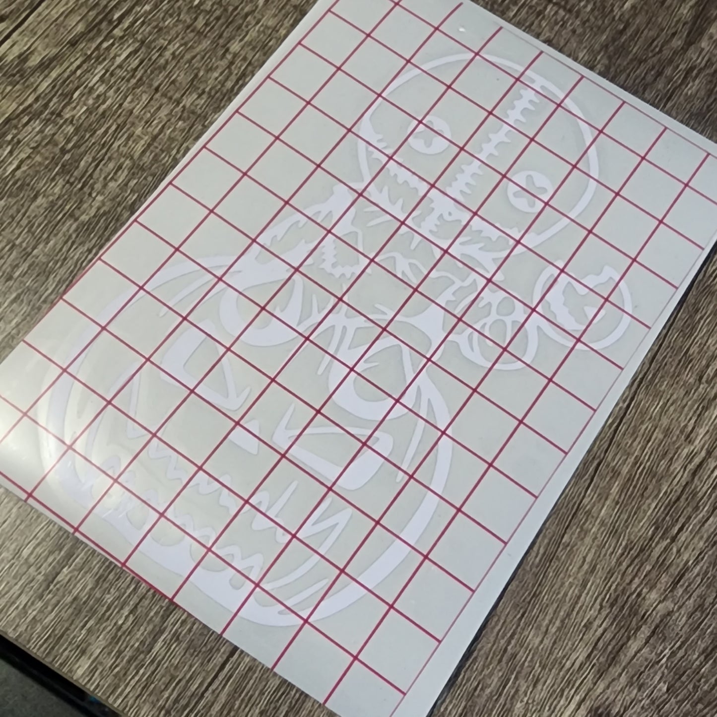 Sam Trick r Treat Vinyl Window Decal