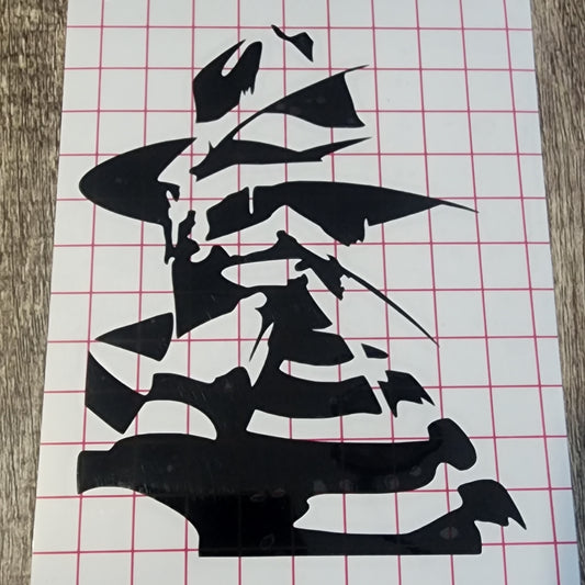 Vinyl Decal Car Decal Permanent Vinyl Outdoor Vinyl Horror Movie Decal Freddy Krueger, Nightmare On Elm St, Slasher Movie, 80's Horror