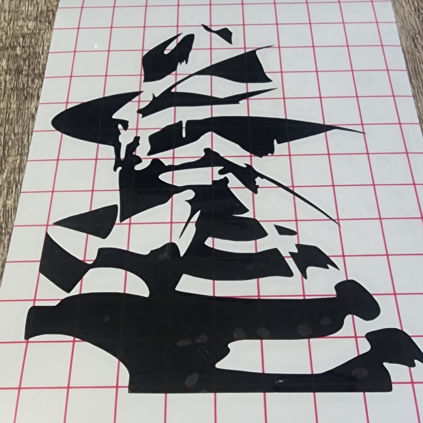 Vinyl Decal Car Decal Permanent Vinyl Outdoor Vinyl Horror Movie Decal Freddy Krueger, Nightmare On Elm St, Slasher Movie, 80's Horror