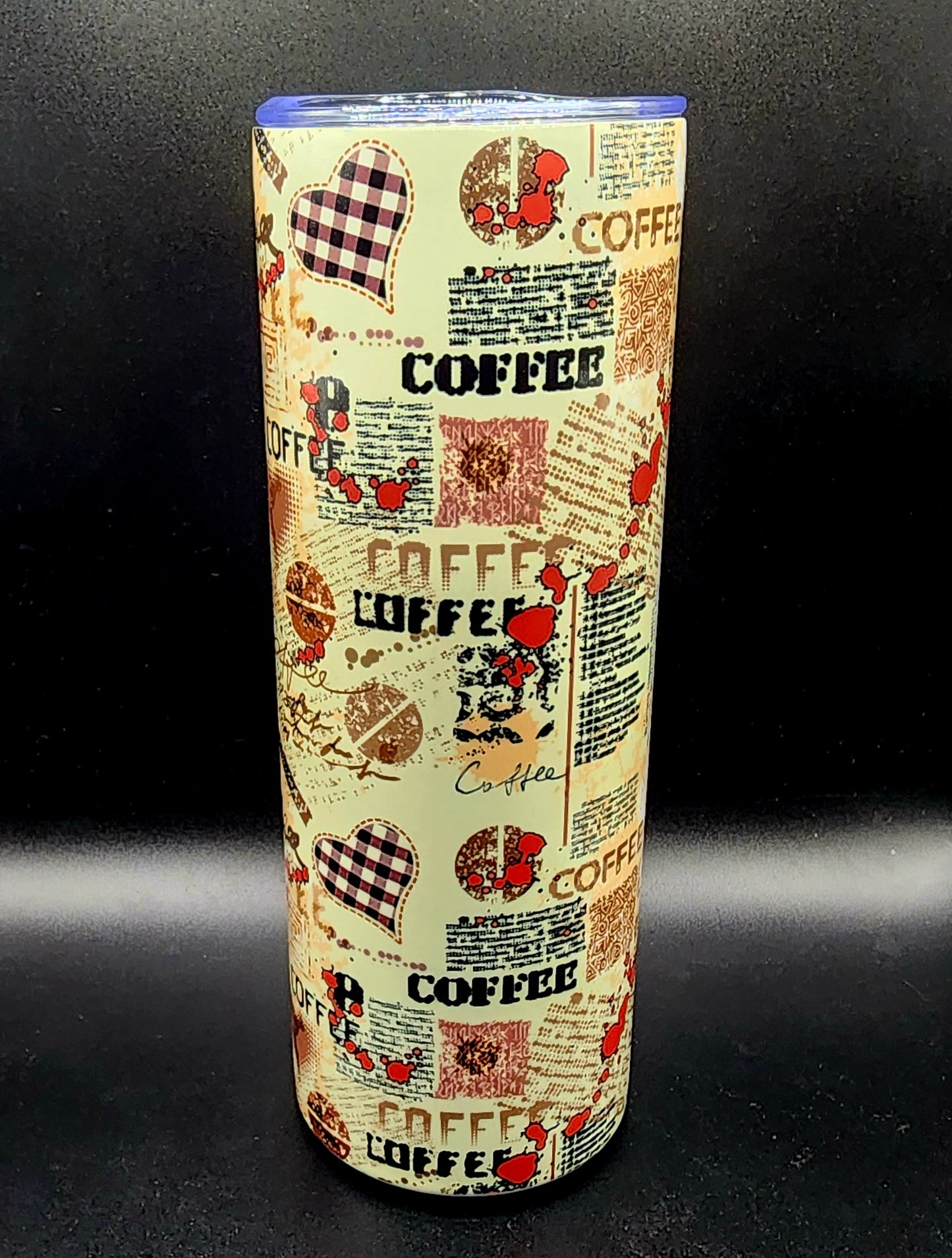 20oz Stainless Steel Tumbler I Run On Coffee and Murder Shows True Crime