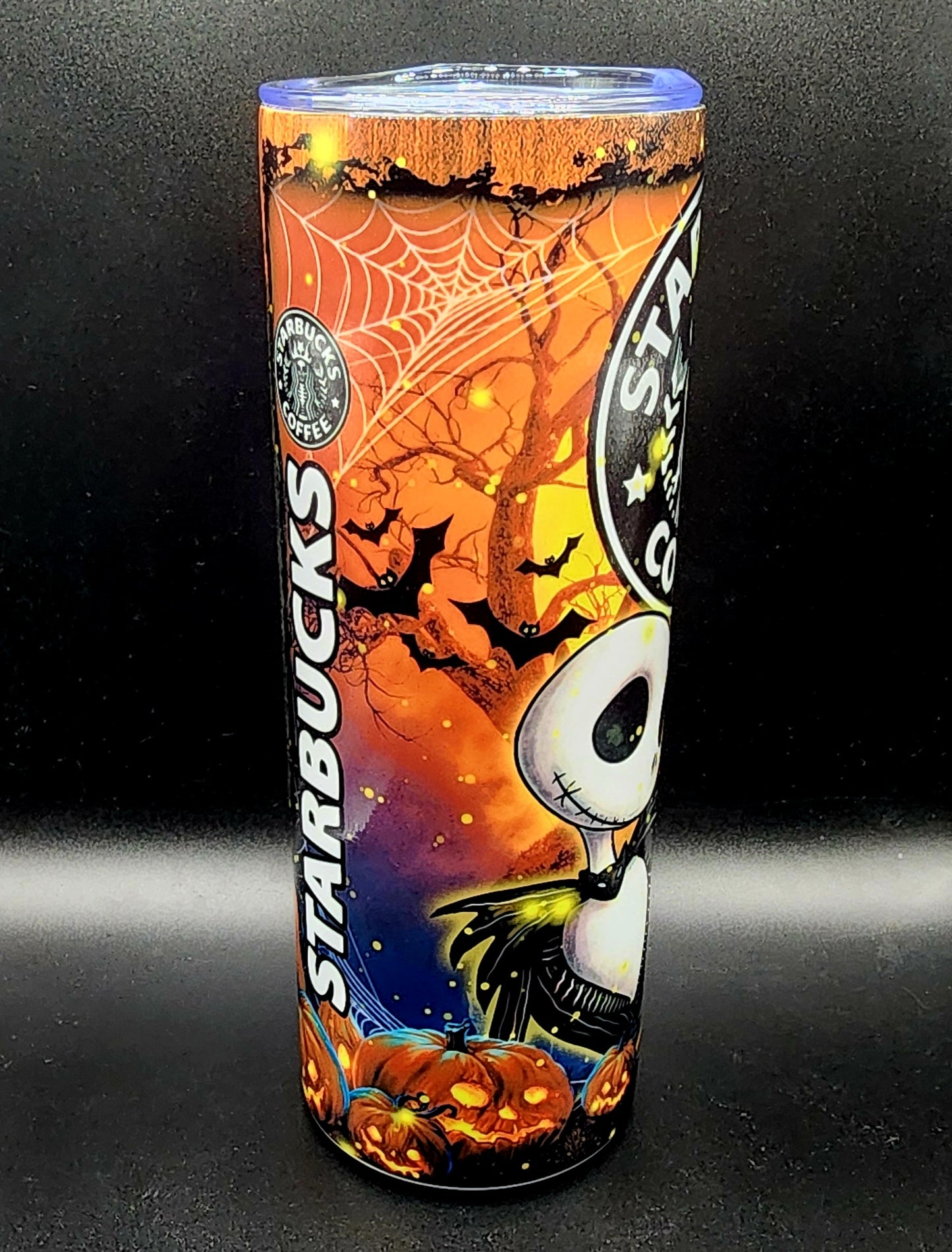 20oz Stainless Steel Tumblers Jack and Sally Coffee Nightmare Before Christmas