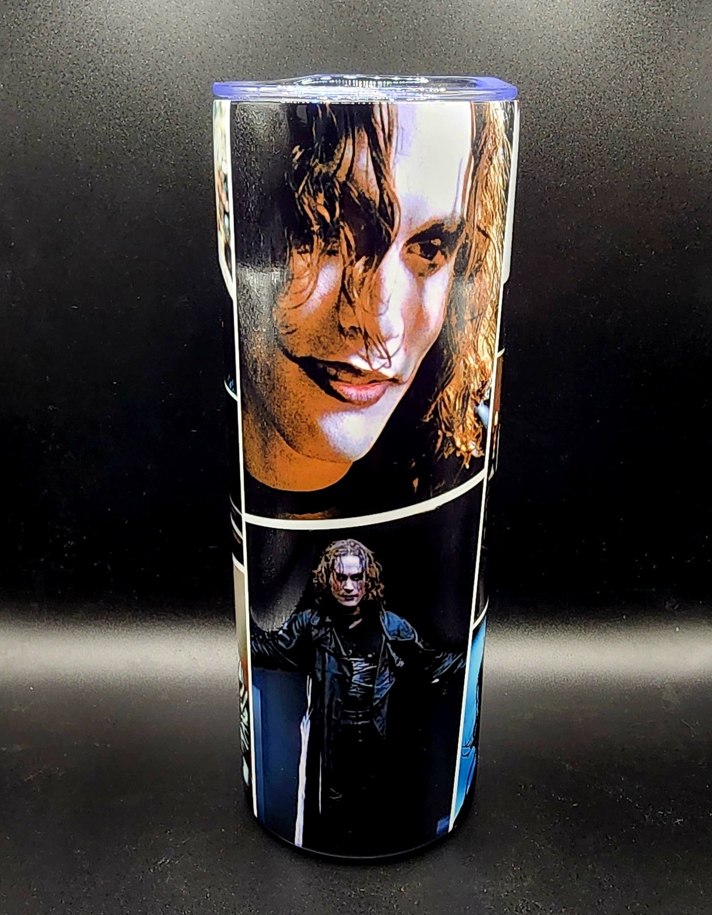 20oz Stainless Steel Tumbler The Crow Eric Draven 90's Super Hero Gothic Movie
