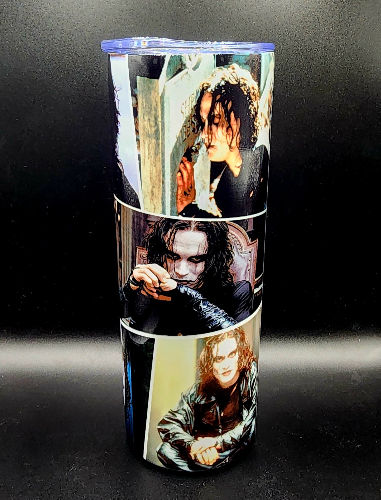 20oz Stainless Steel Tumbler The Crow Eric Draven 90's Super Hero Gothic Movie