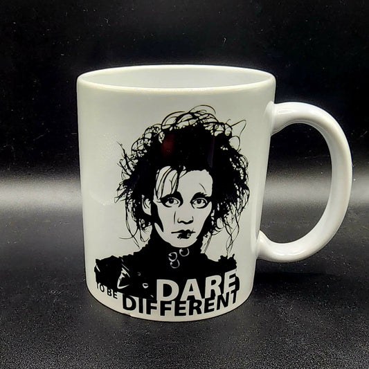 Coffee Mug 11-15oz, Edward Scissorhands Dark Comedy Horror Movie Tim Burton
