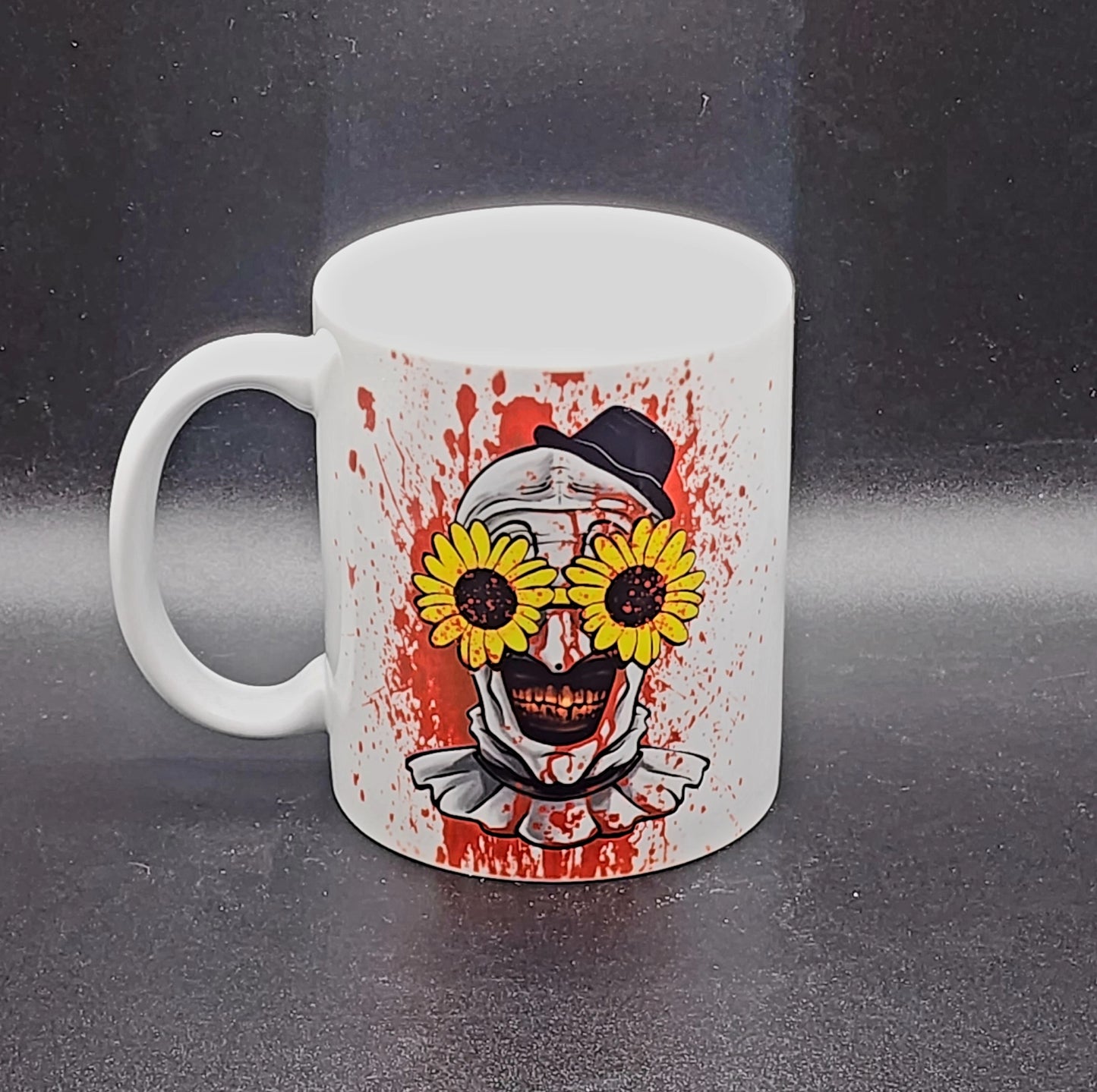 Coffee Mug 11-15oz, Terrifier, Terrifier 2, Art the Clown, Killer Clown, Slasher, Horror Movie, Halloween