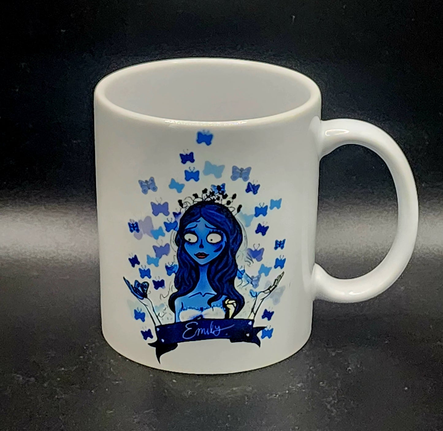 Coffee Mug 11-15oz, Emily Corpse Bride Tim Burton Animation Cartoon Dark Comedy