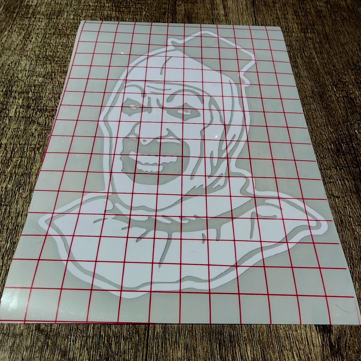 Art The Clown Vinyl Window Decal Terrifier Terrifier 2 Killer Clown Gory Clown