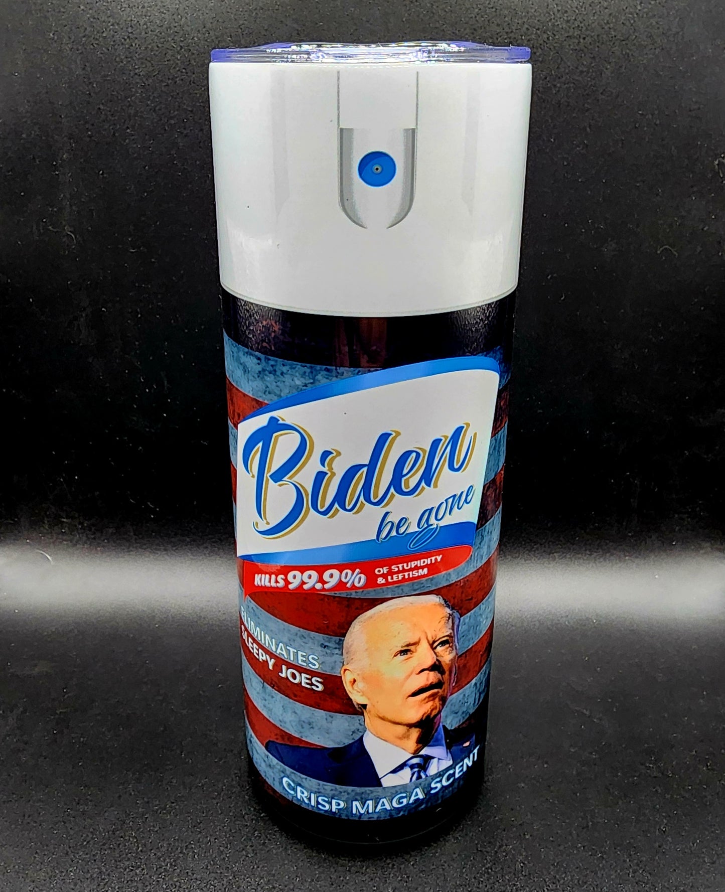 Biden Be Gone Maga Scent Kills 99% of Stupidity and Leftism 20oz Stainless Steel Tumbler