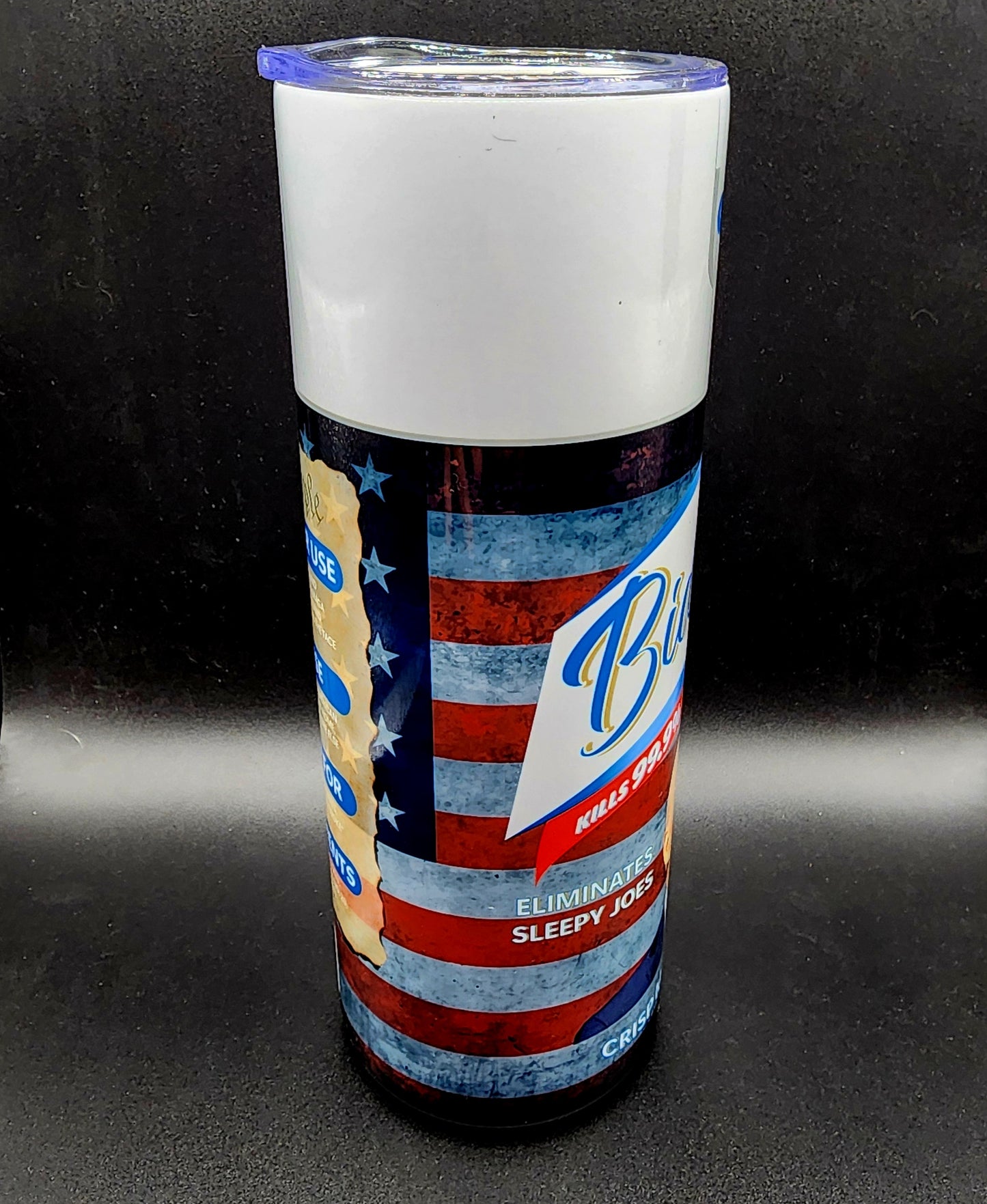 Biden Be Gone Maga Scent Kills 99% of Stupidity and Leftism 20oz Stainless Steel Tumbler