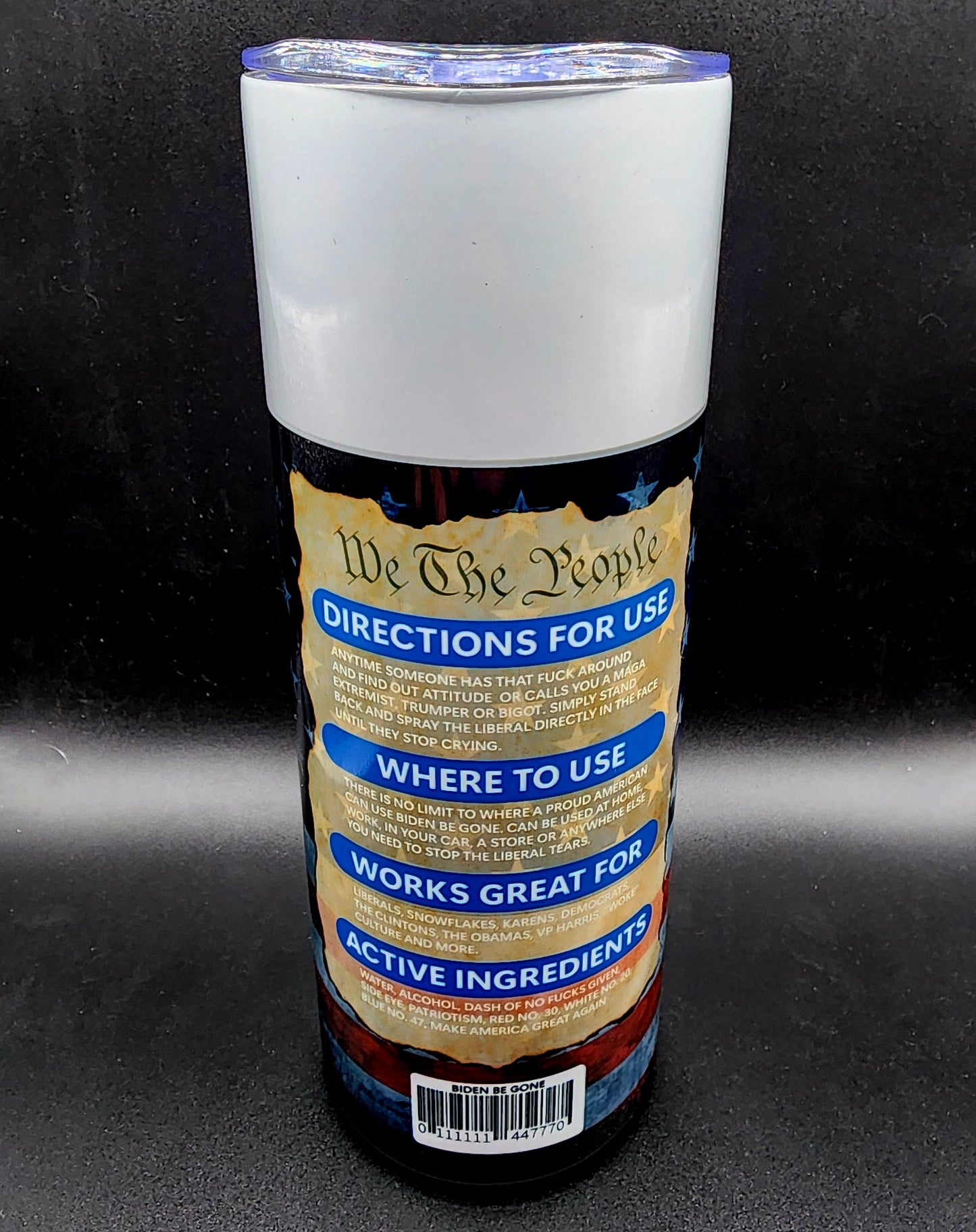 Biden Be Gone Maga Scent Kills 99% of Stupidity and Leftism 20oz Stainless Steel Tumbler