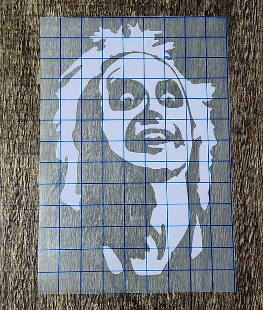 Beetlejuice It's Showtime Vinyl Window Decal Tim Burton Halloween Dark Comedy