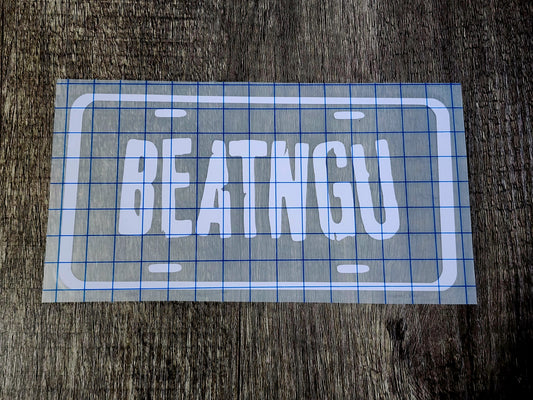 Jeepers Creepers Beatngu Tag Creeper Vinyl Window Decal Horror Movie Scary Movie