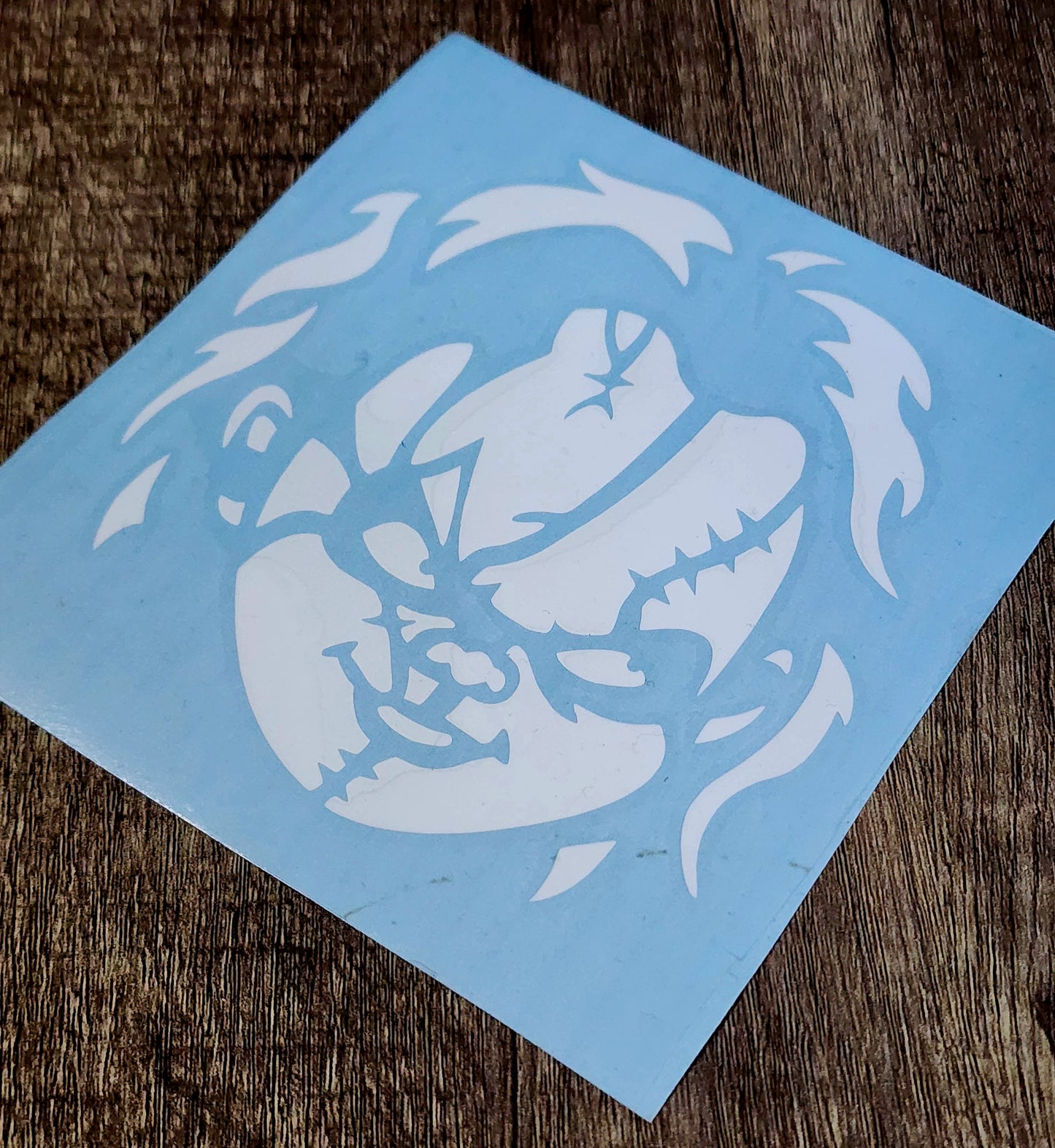 Chucky Child's Play Vinyl Window Decal Charles Lee Ray Killer Doll