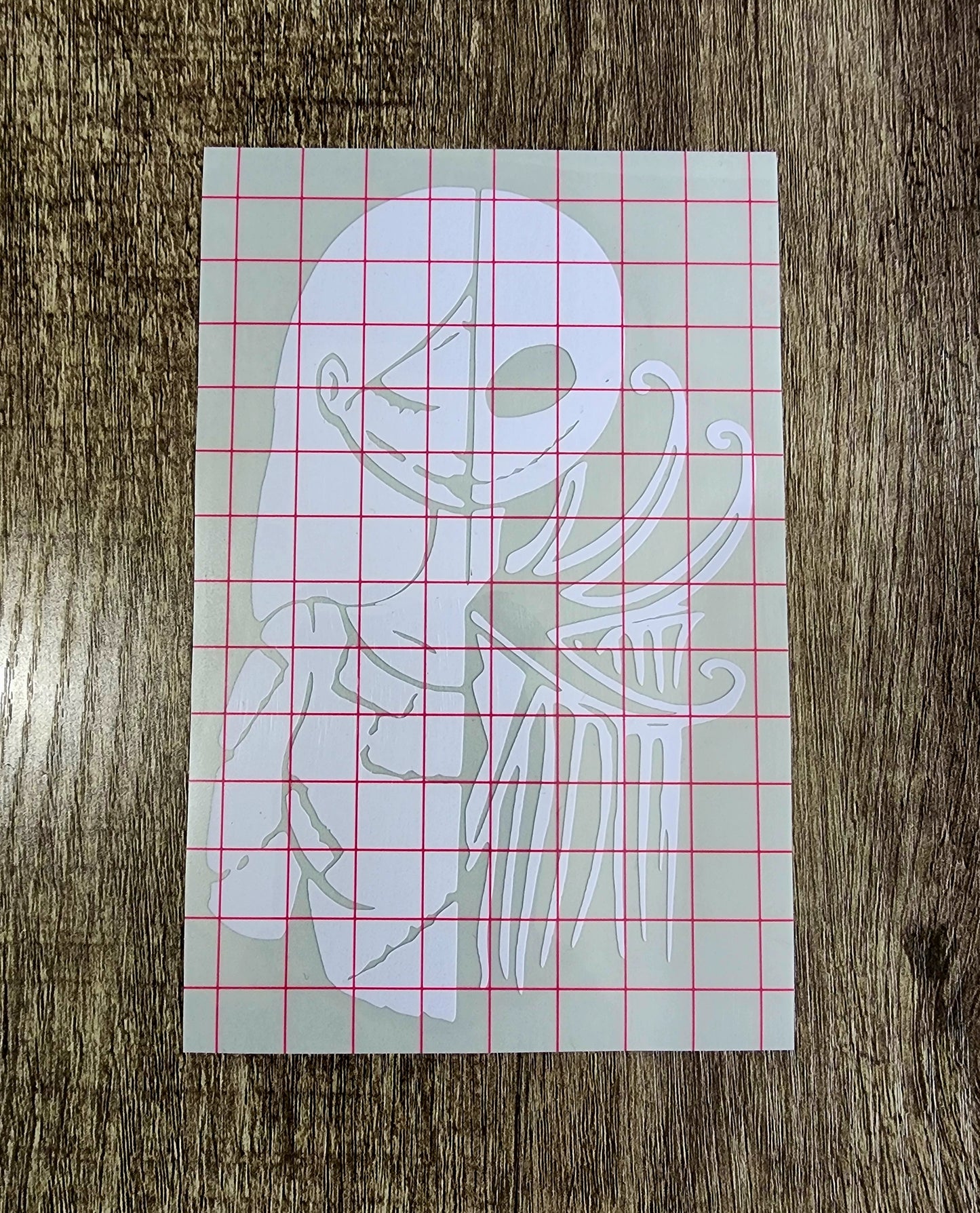 Jack N Sally Vinyl Window Decal A Nightmare Before Christmas Halloween Tim Burton